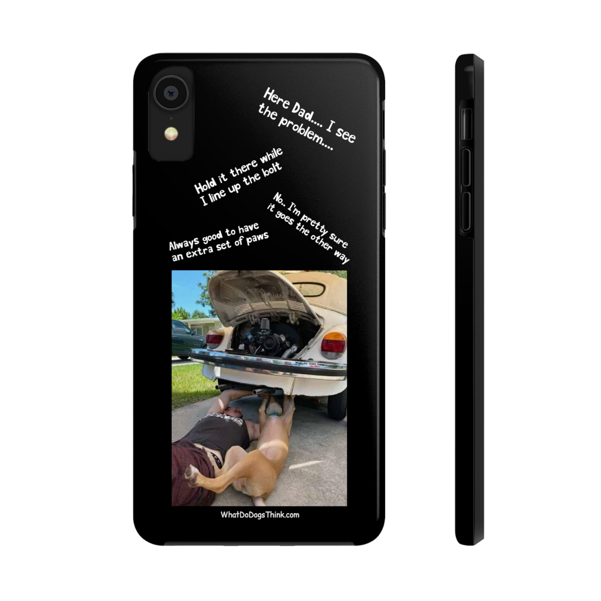 Bug Helper Compilation Black Tough Phone Cases