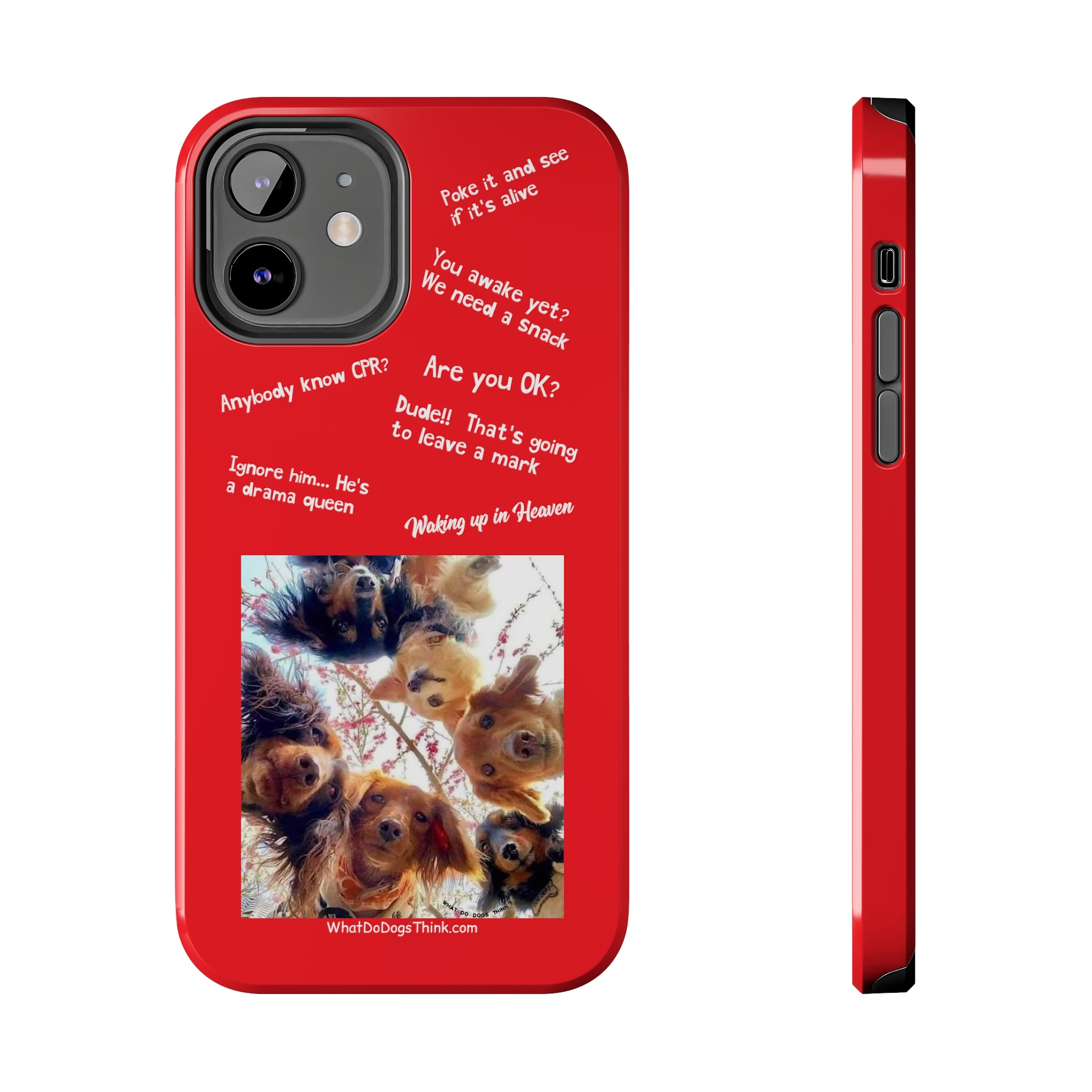Are you OK? Compilation Red Tough Phone Cases