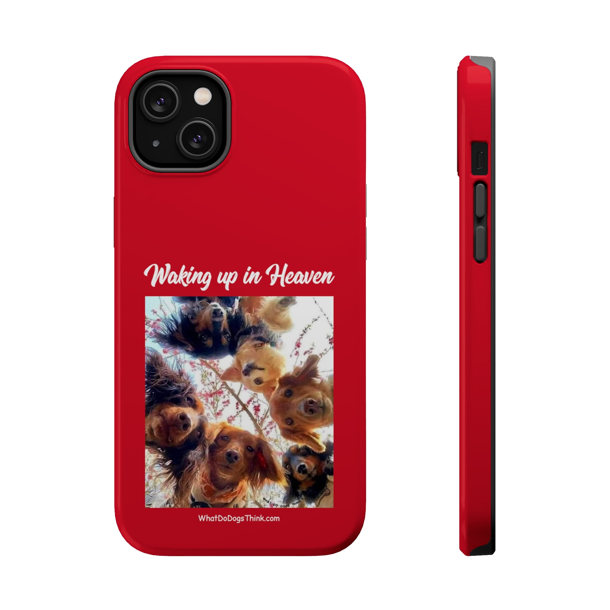 Waking Up In Heaven Red MagSafe Tough Cases