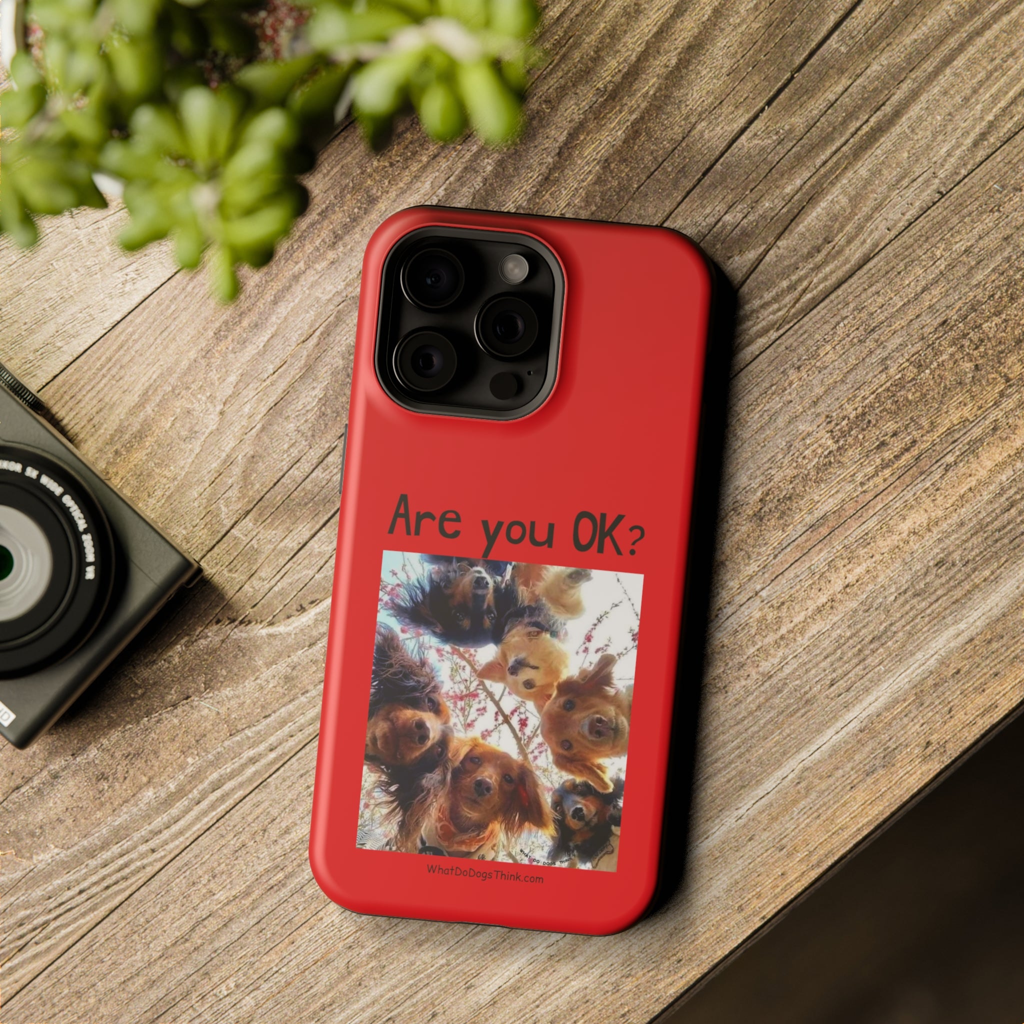 Are you OK? Red MagSafe Tough Cases