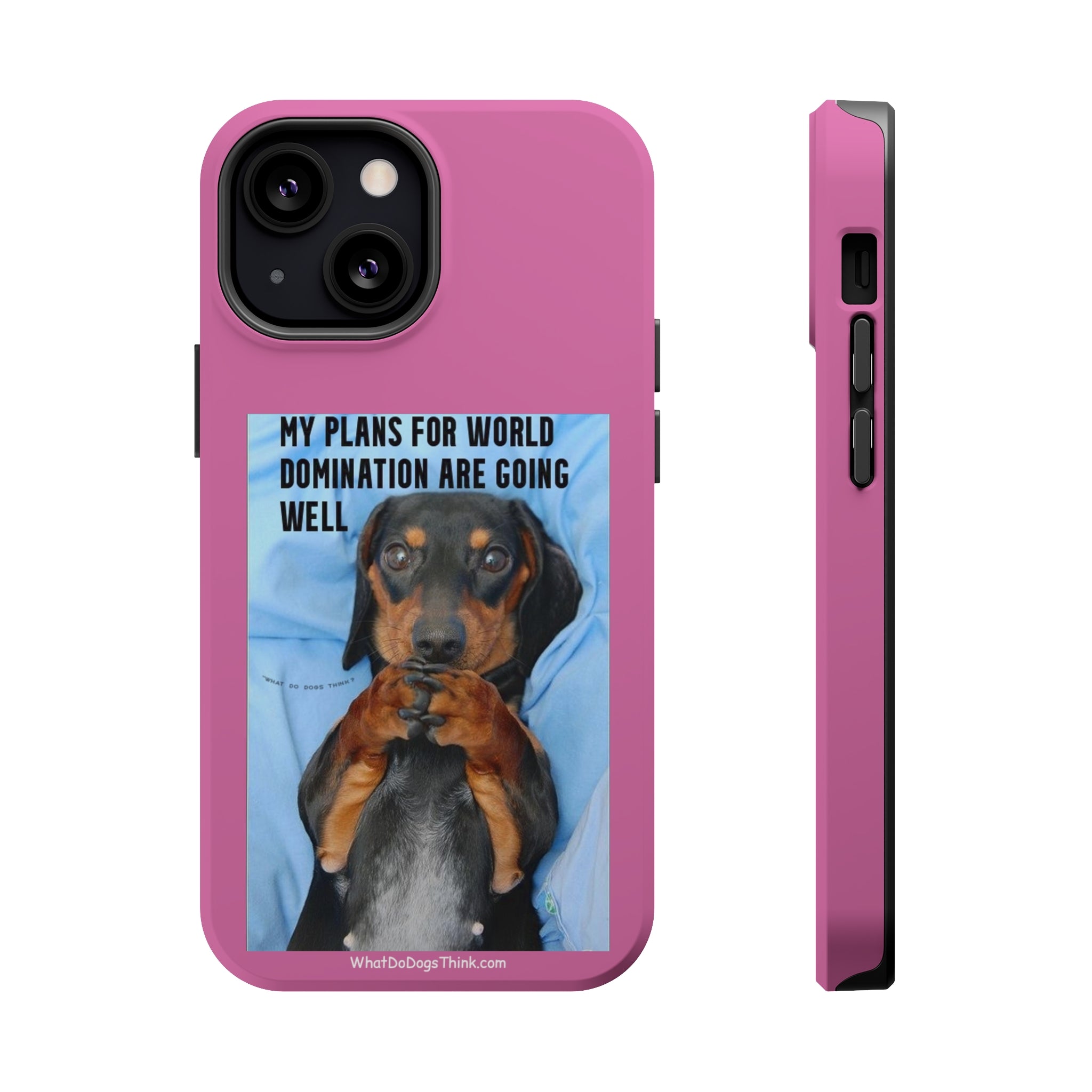 World Domination Pink MagSafe Tough Cases