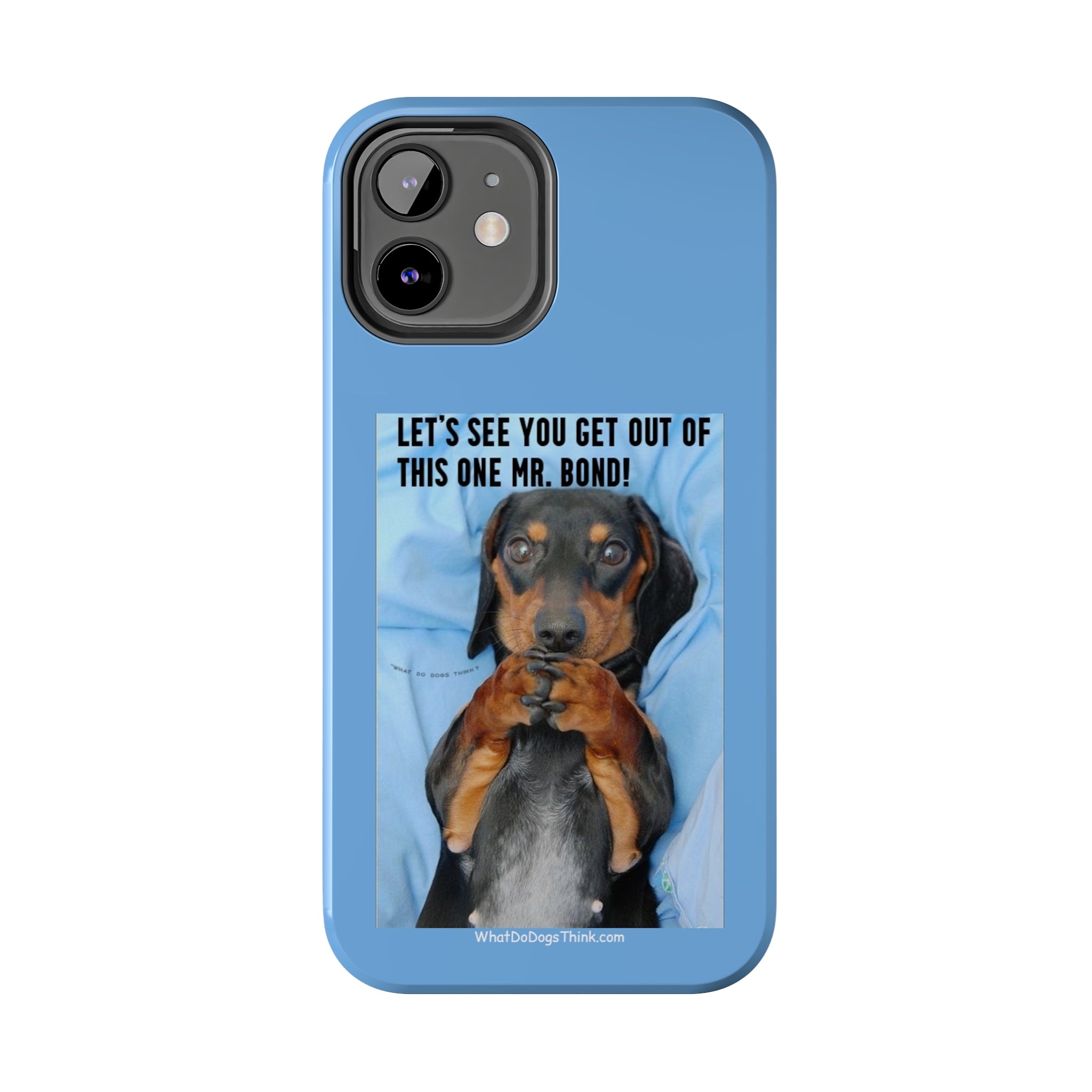 Mr Bond Blue Tough Phone Cases