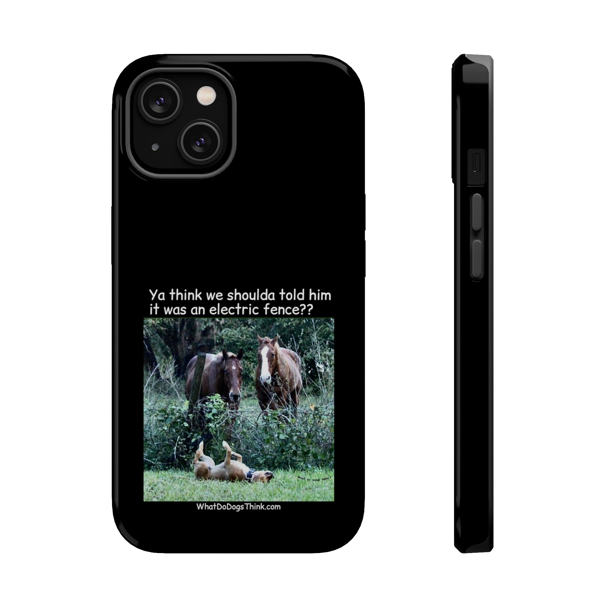 Electric Fence Black MagSafe Tough Cases