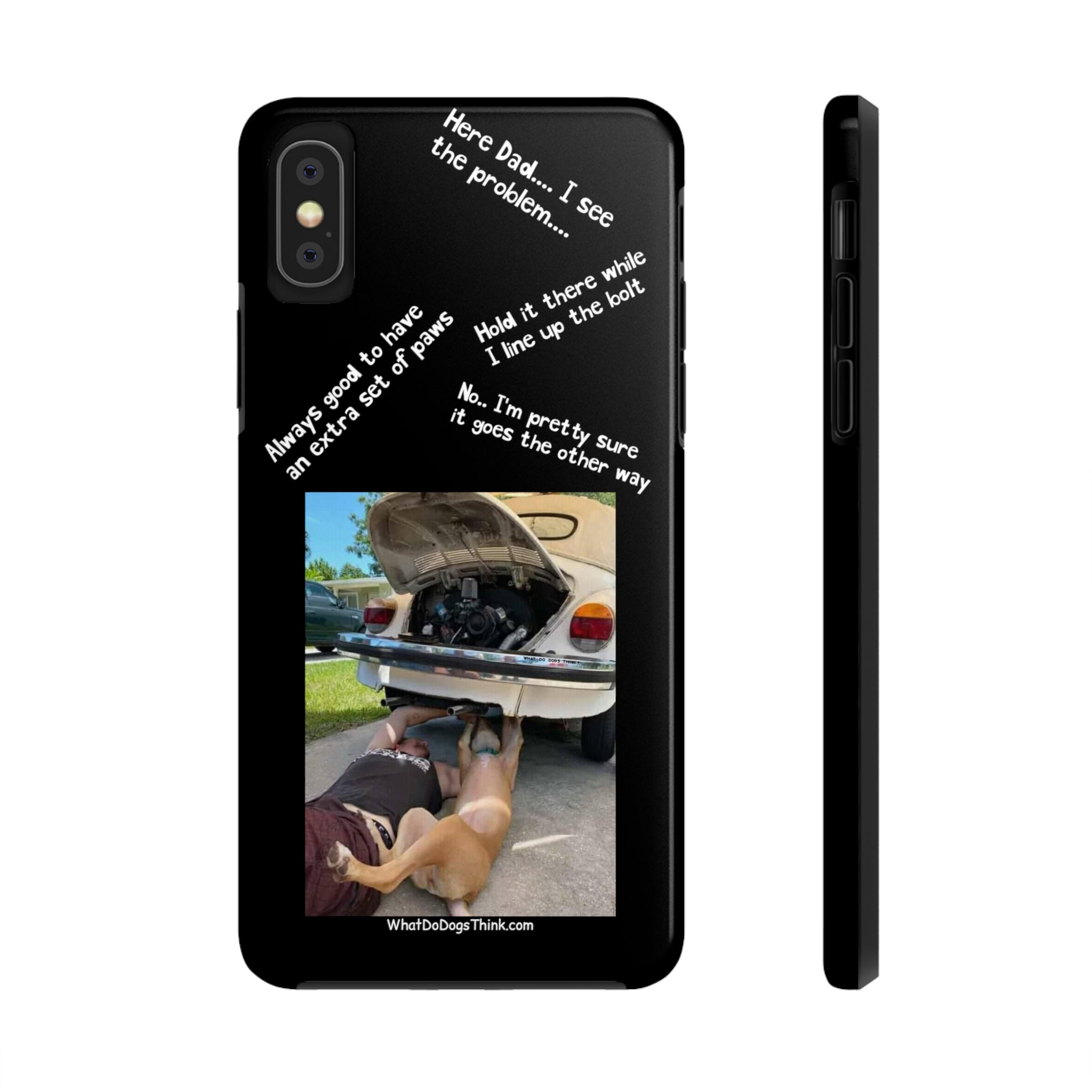 Bug Helper Compilation Black Tough Phone Cases