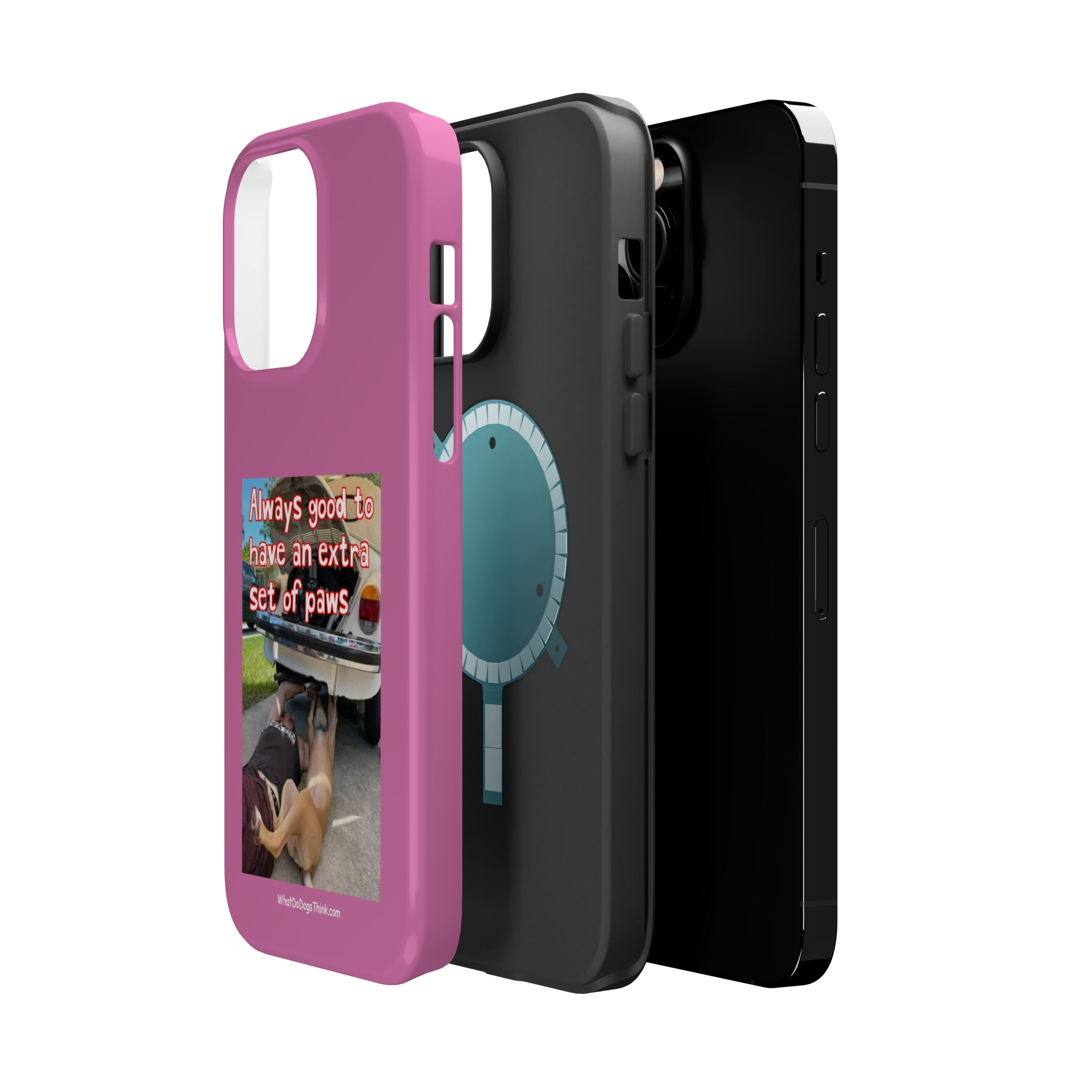 Extra Paw Pink MagSafe Tough Cases
