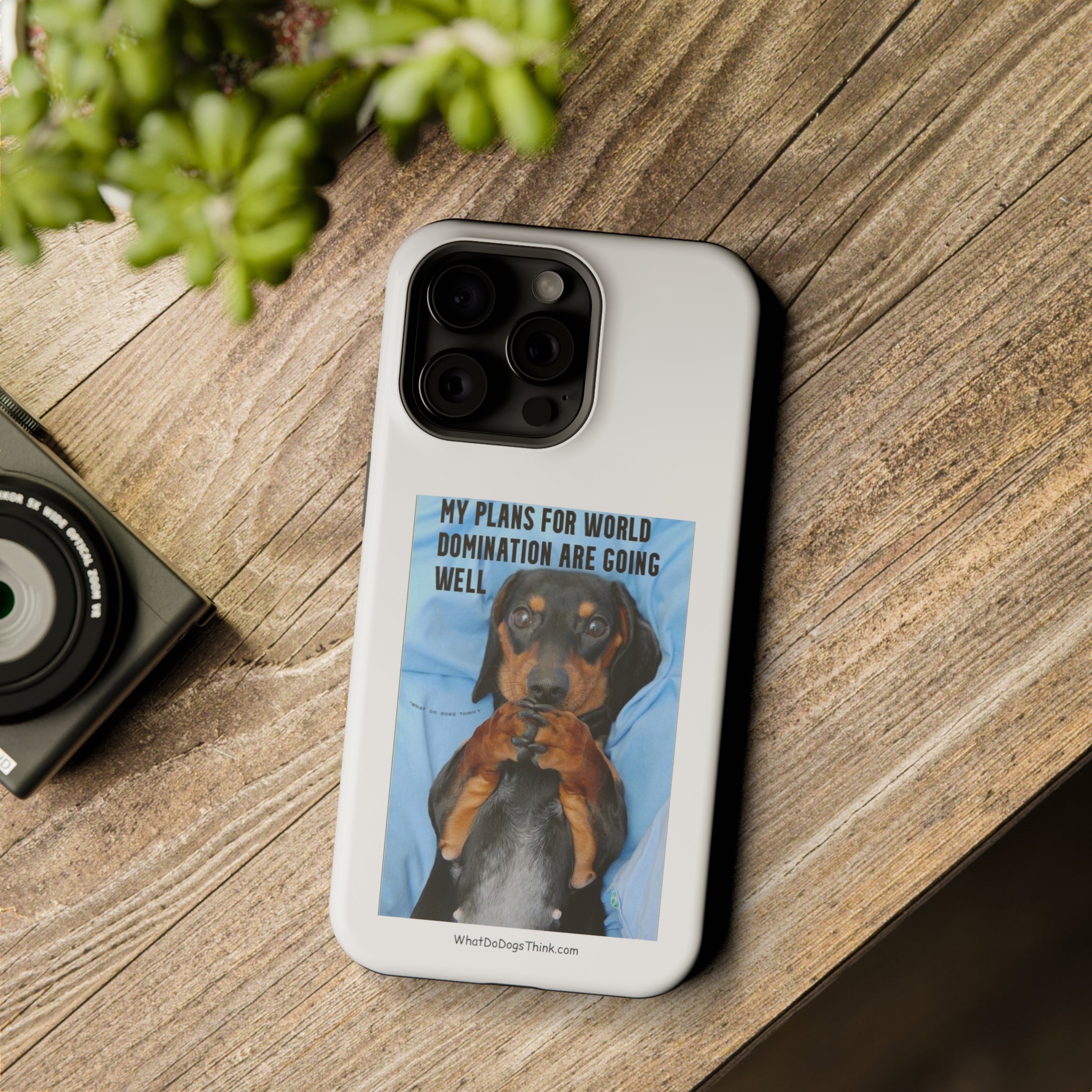 World Domination White MagSafe Tough Cases