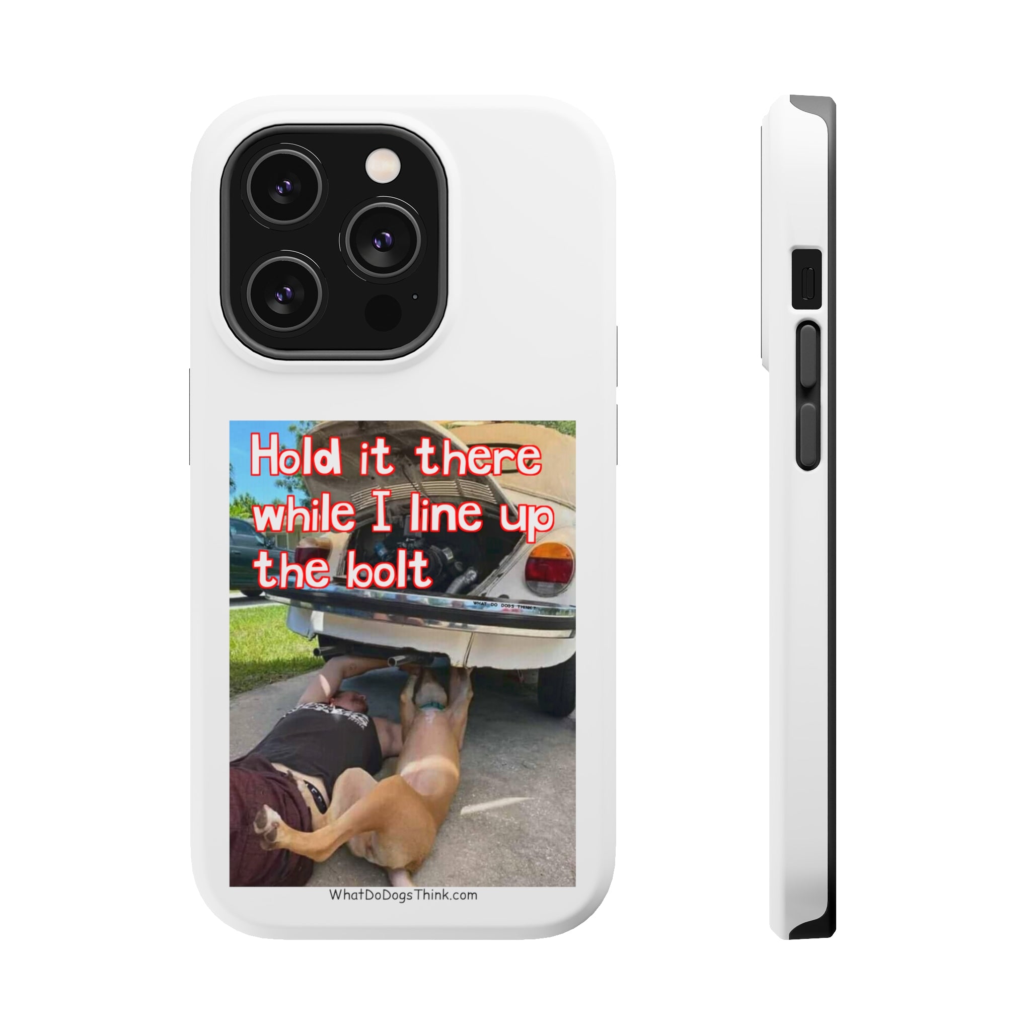 Hold It White MagSafe Tough Cases