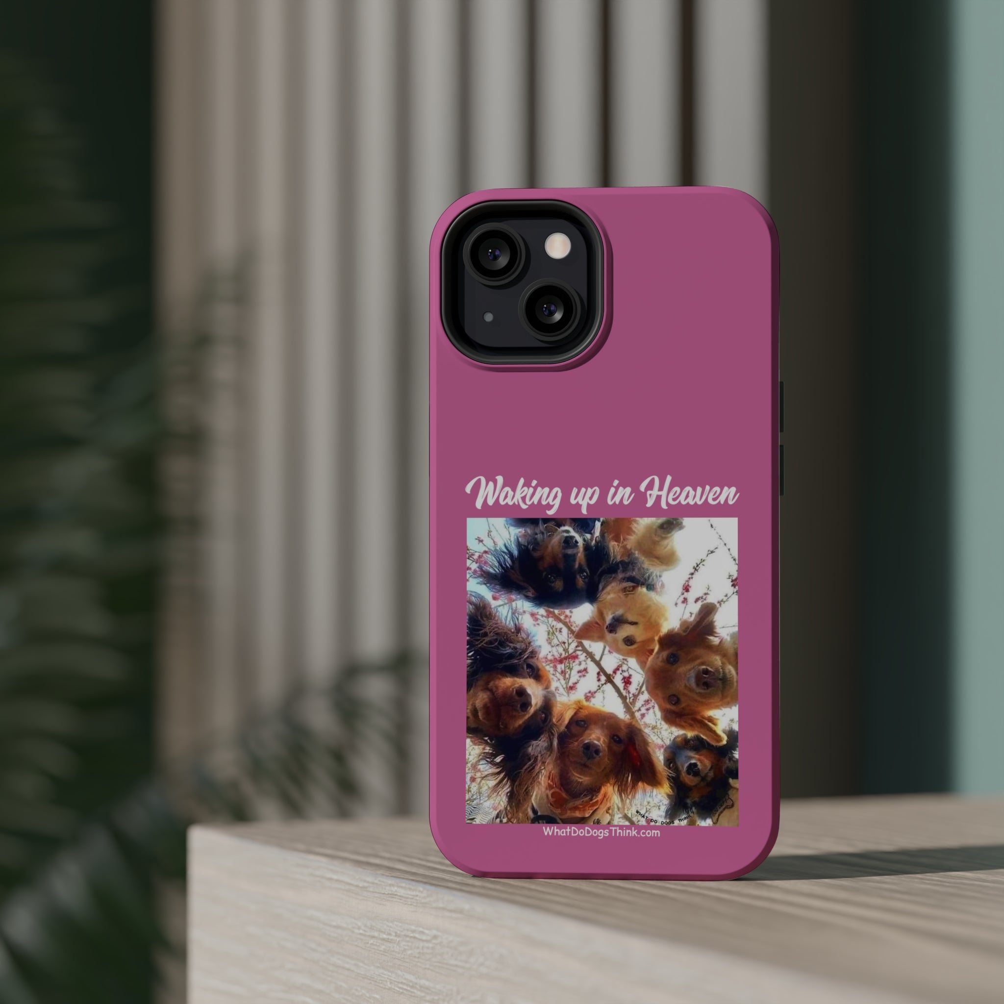 Waking Up In Heaven Pink MagSafe Tough Cases