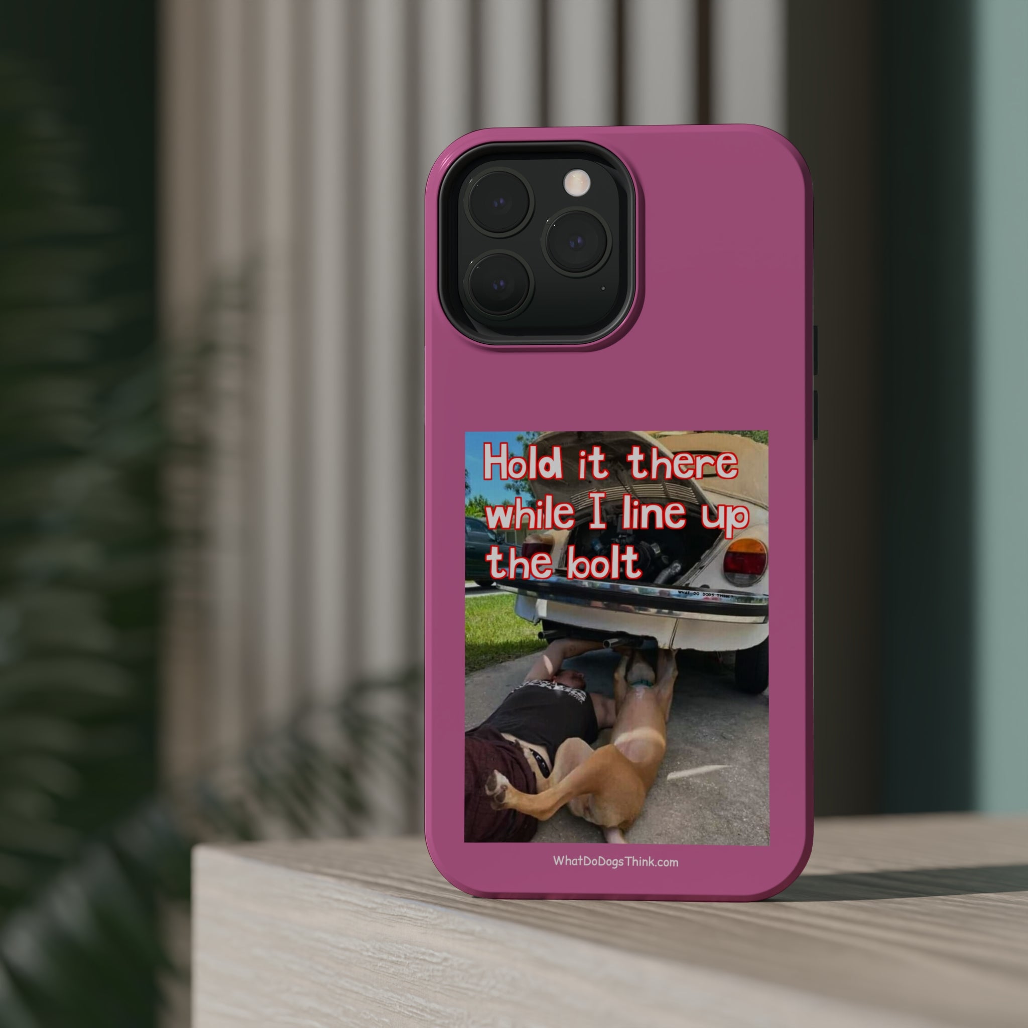 Hold It Pink MagSafe Tough Cases