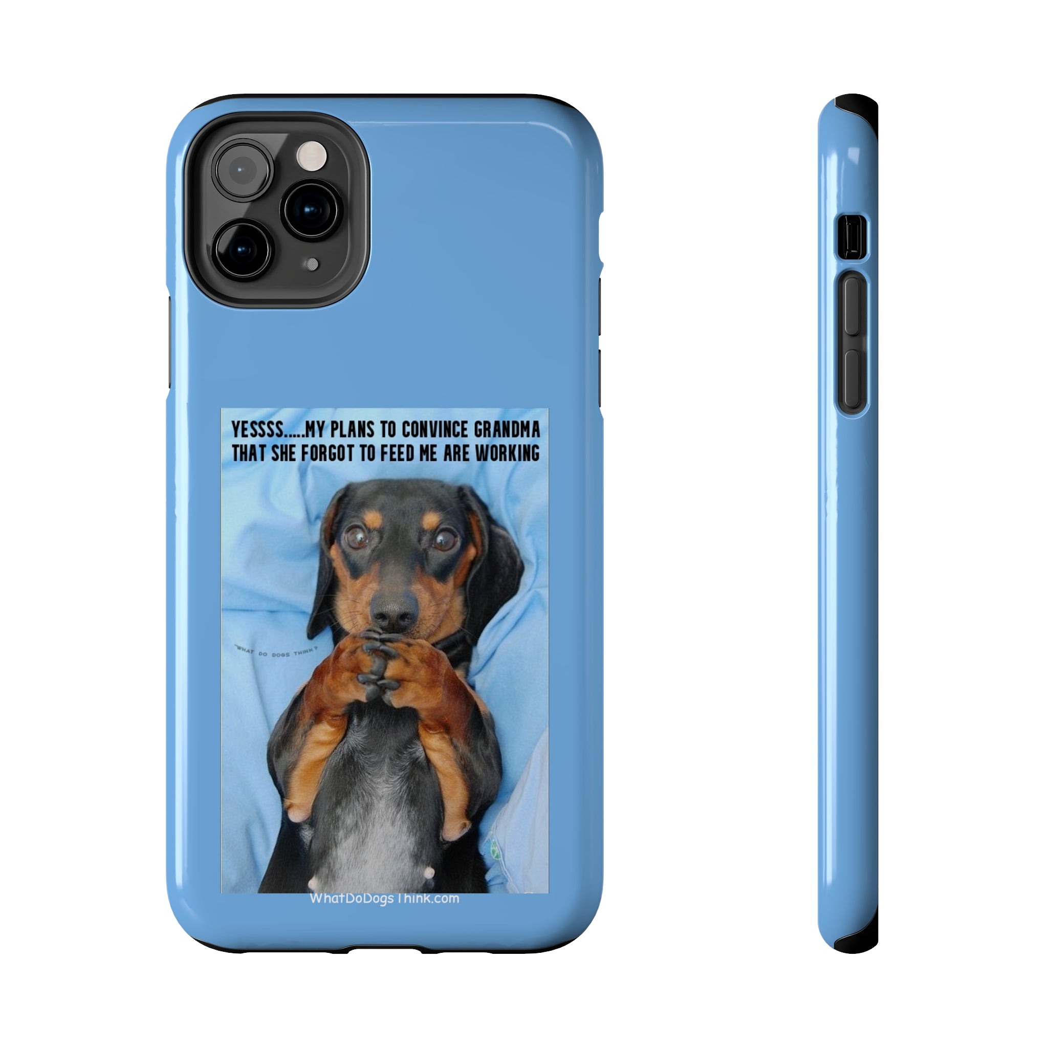 Grandma Blue Tough Phone Cases