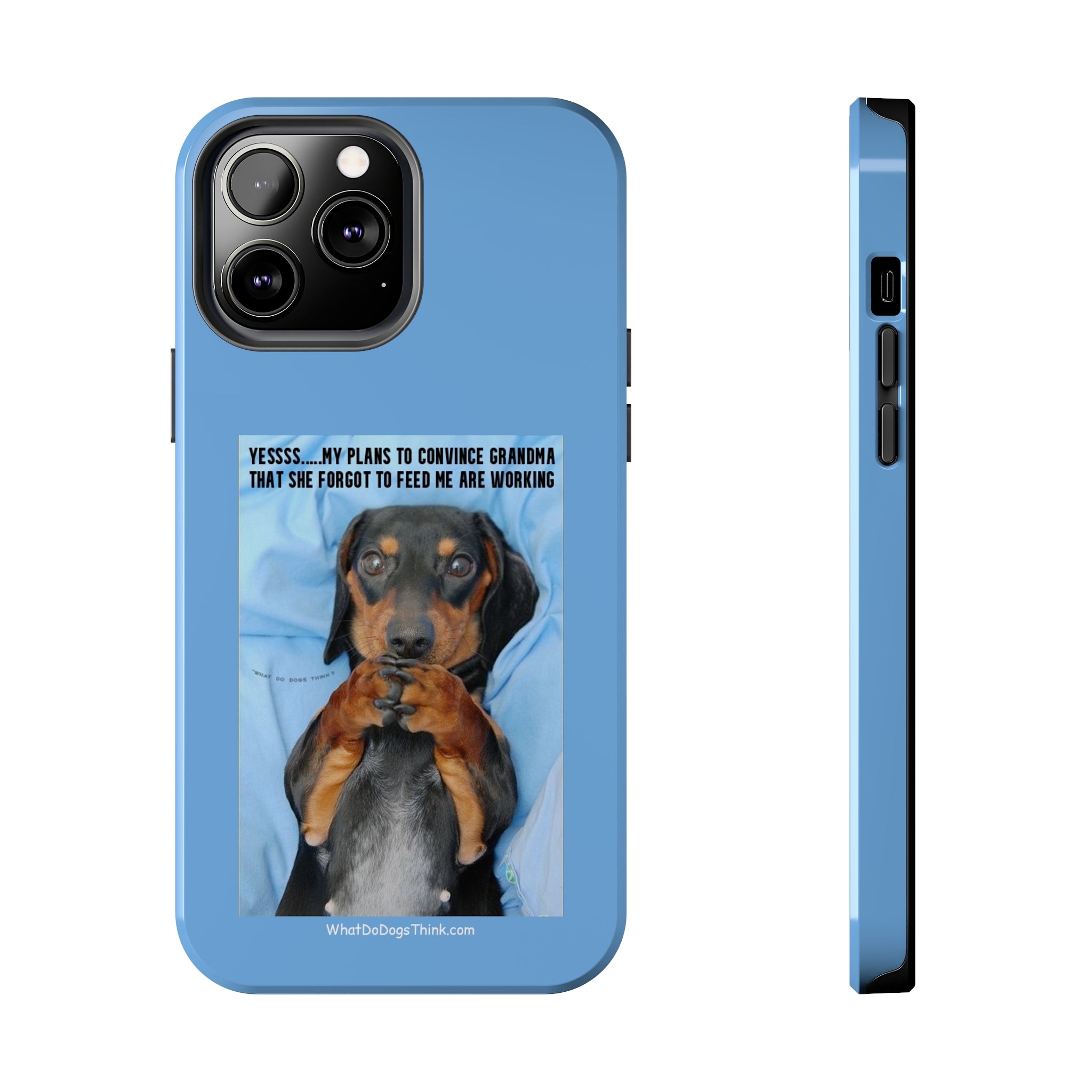 Grandma Blue Tough Phone Cases