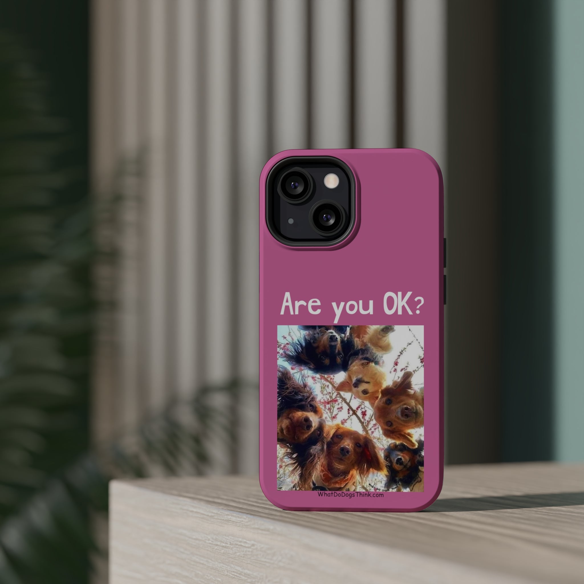 Are you OK? Pink Mag Safe Tough Cases