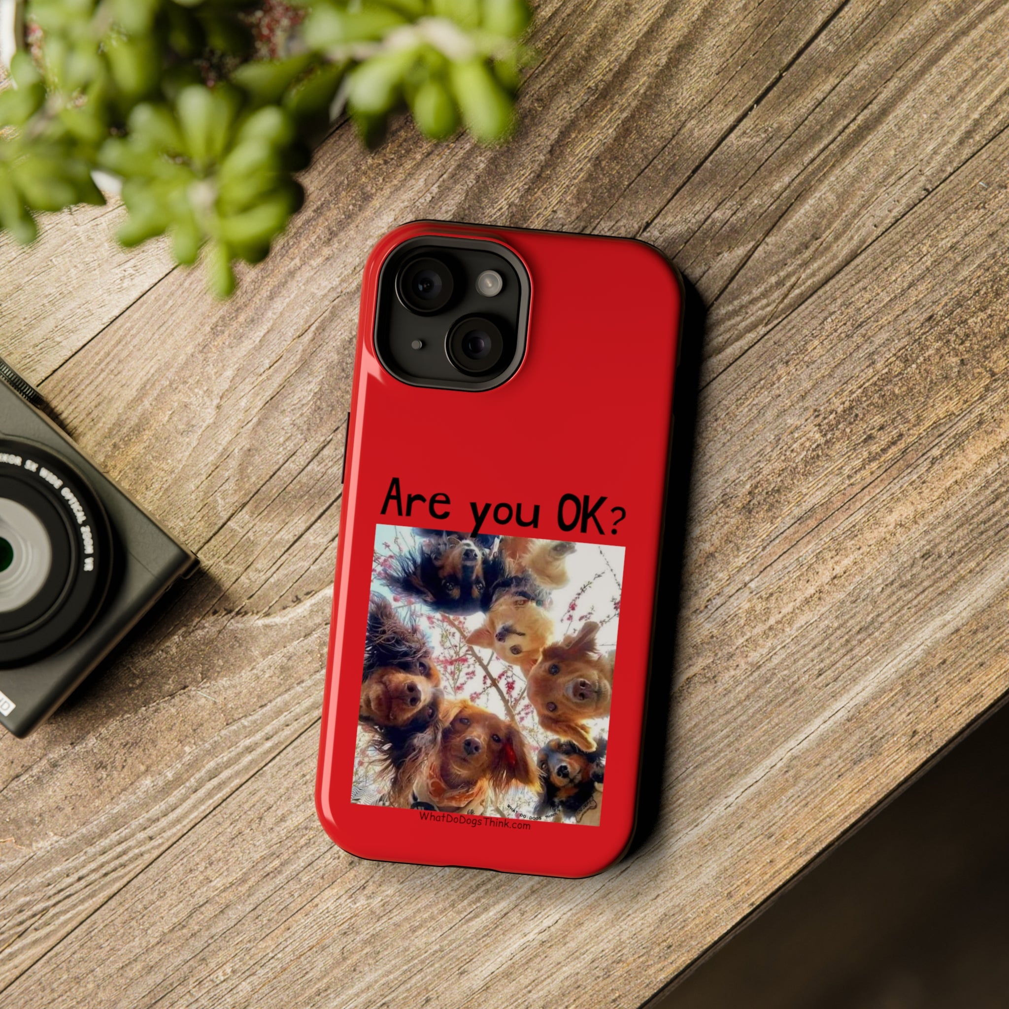 Are you OK? Red MagSafe Tough Cases