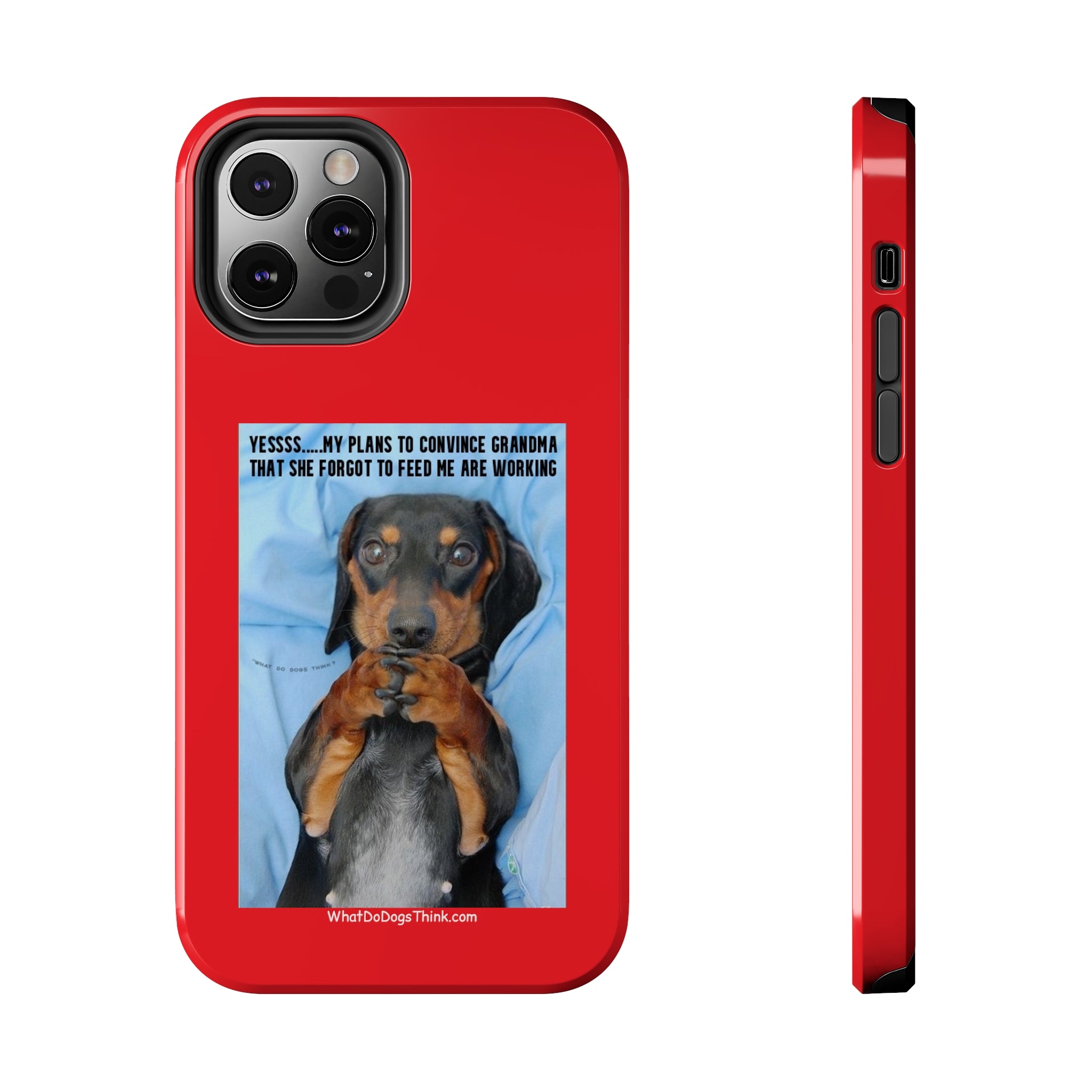 Grandma Red Tough Phone Cases