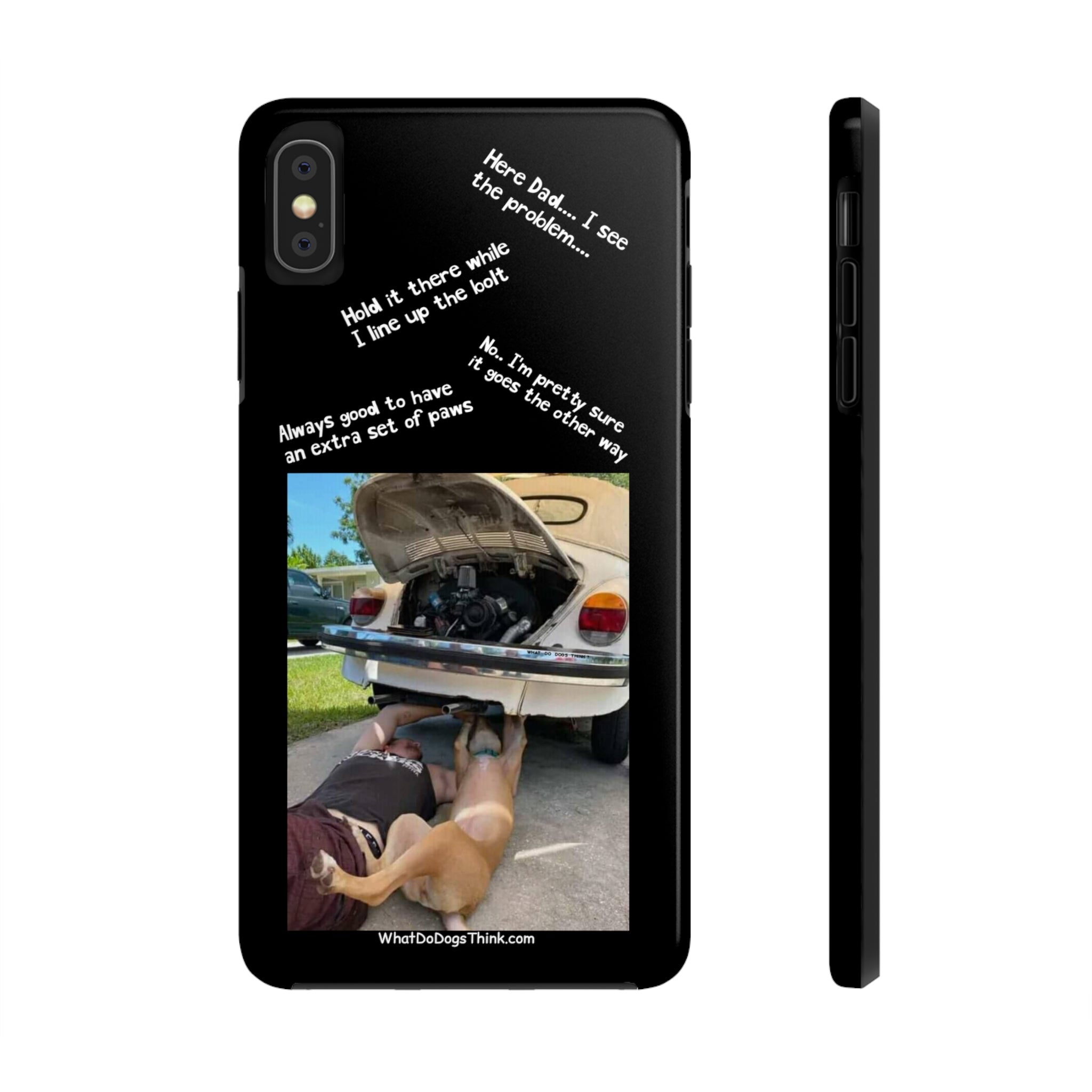Bug Helper Compilation Black Tough Phone Cases