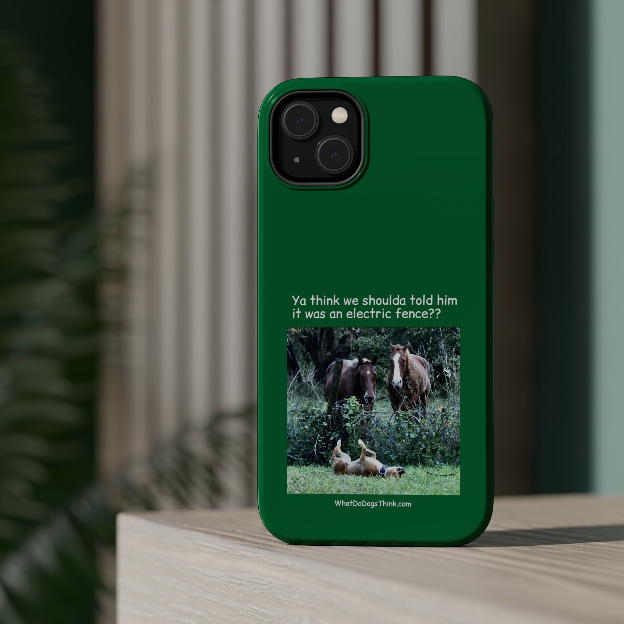 Electric Fence Green MagSafe Tough Cases