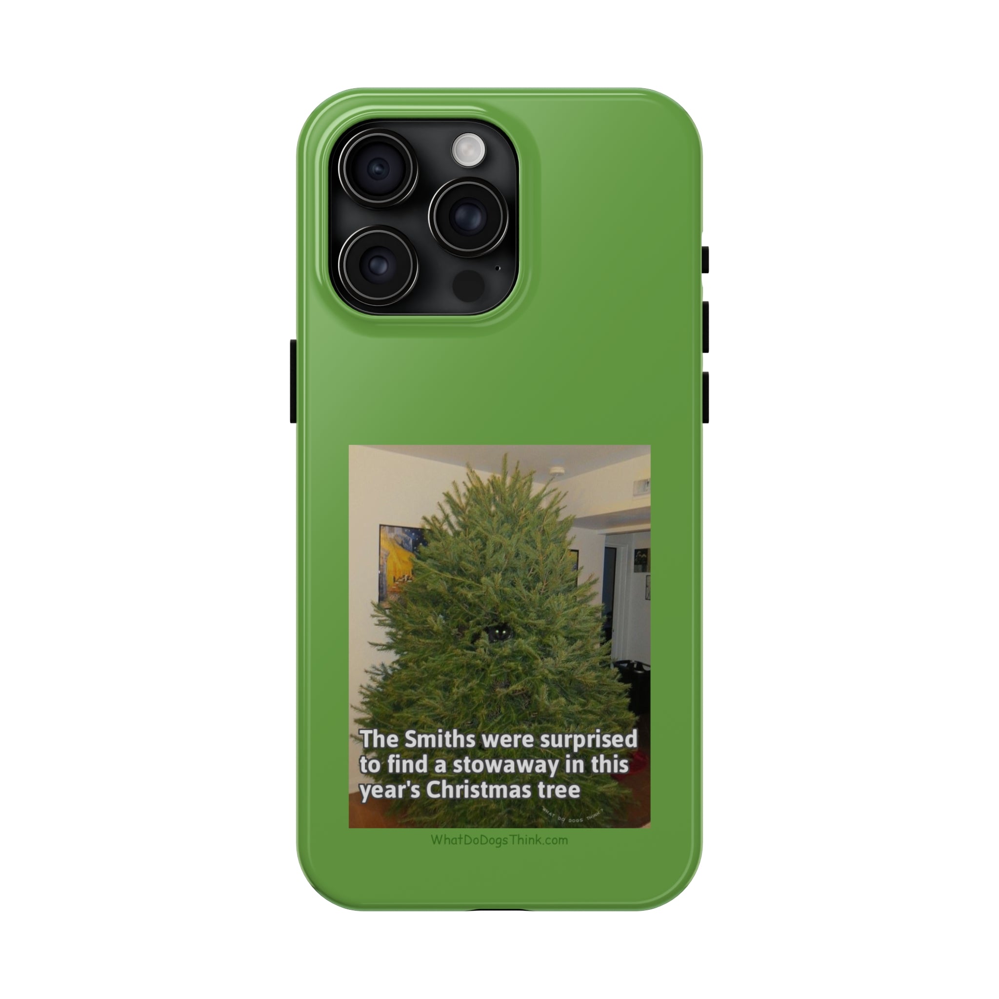 Stowaway Cat Green Tough Phone Cases