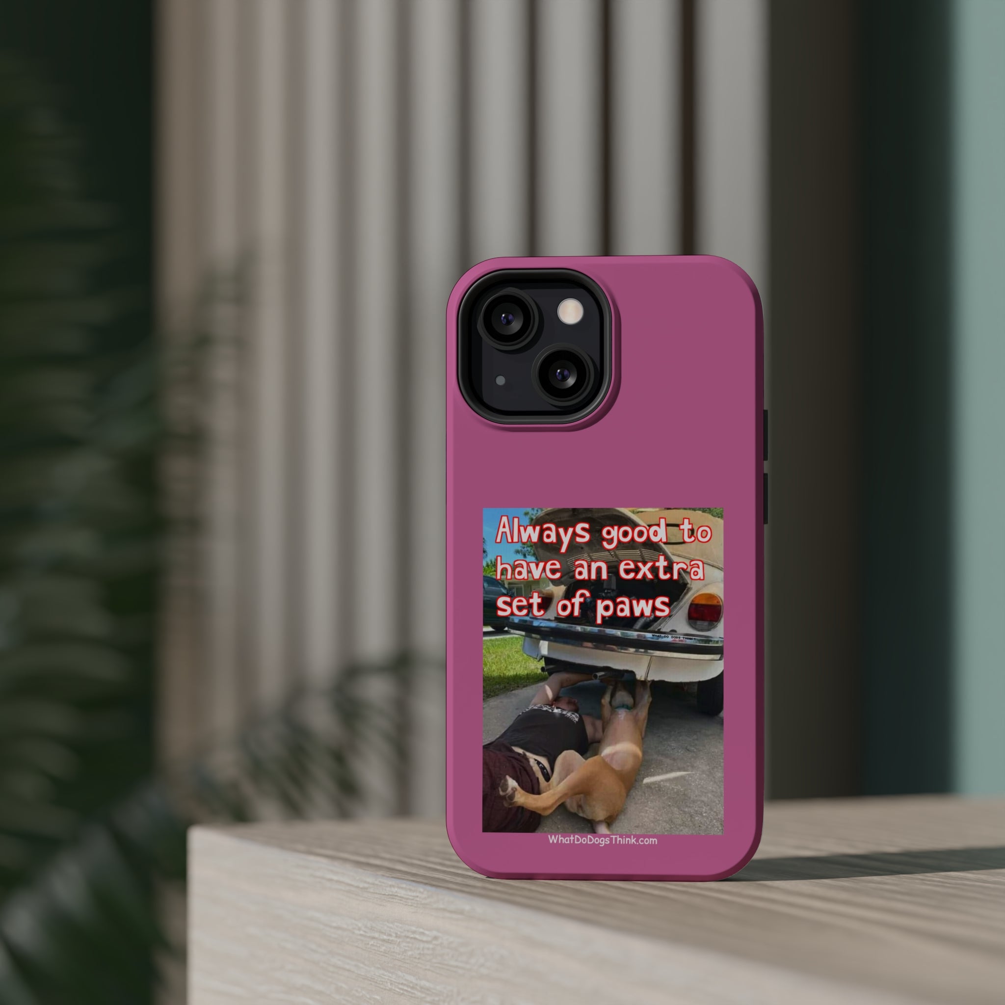 Extra Paw Pink MagSafe Tough Cases