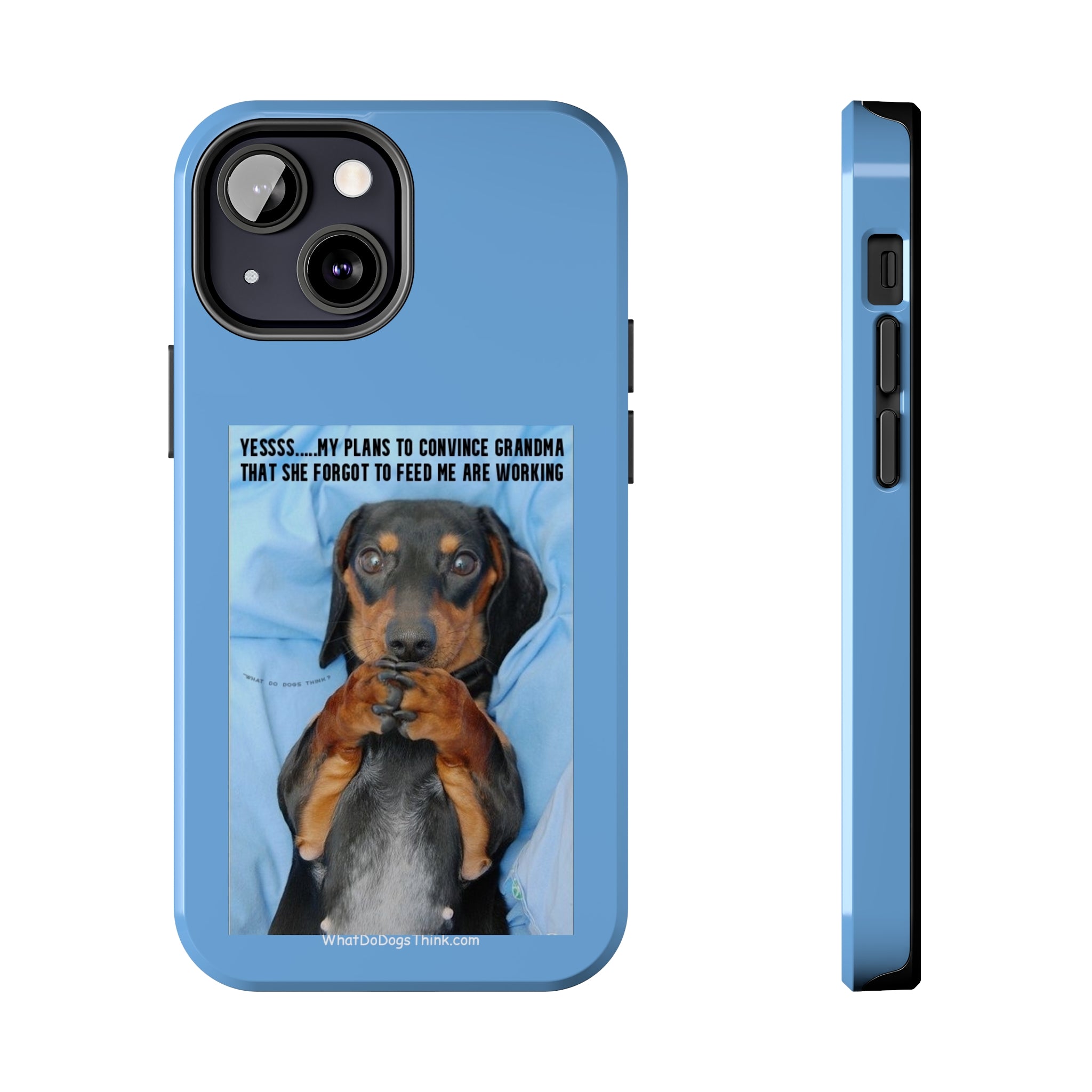 Grandma Blue Tough Phone Cases