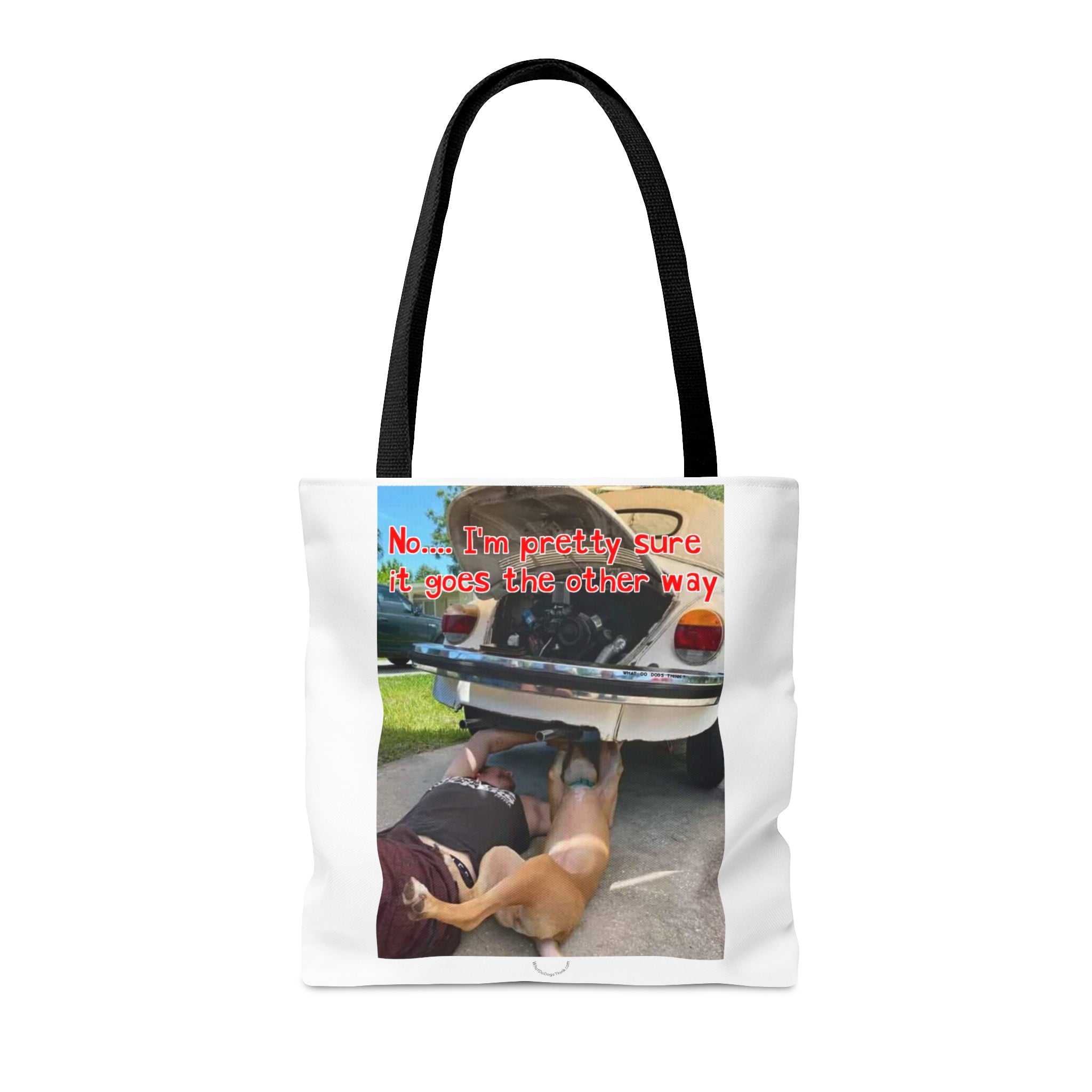 VW Helper White Tote Bag