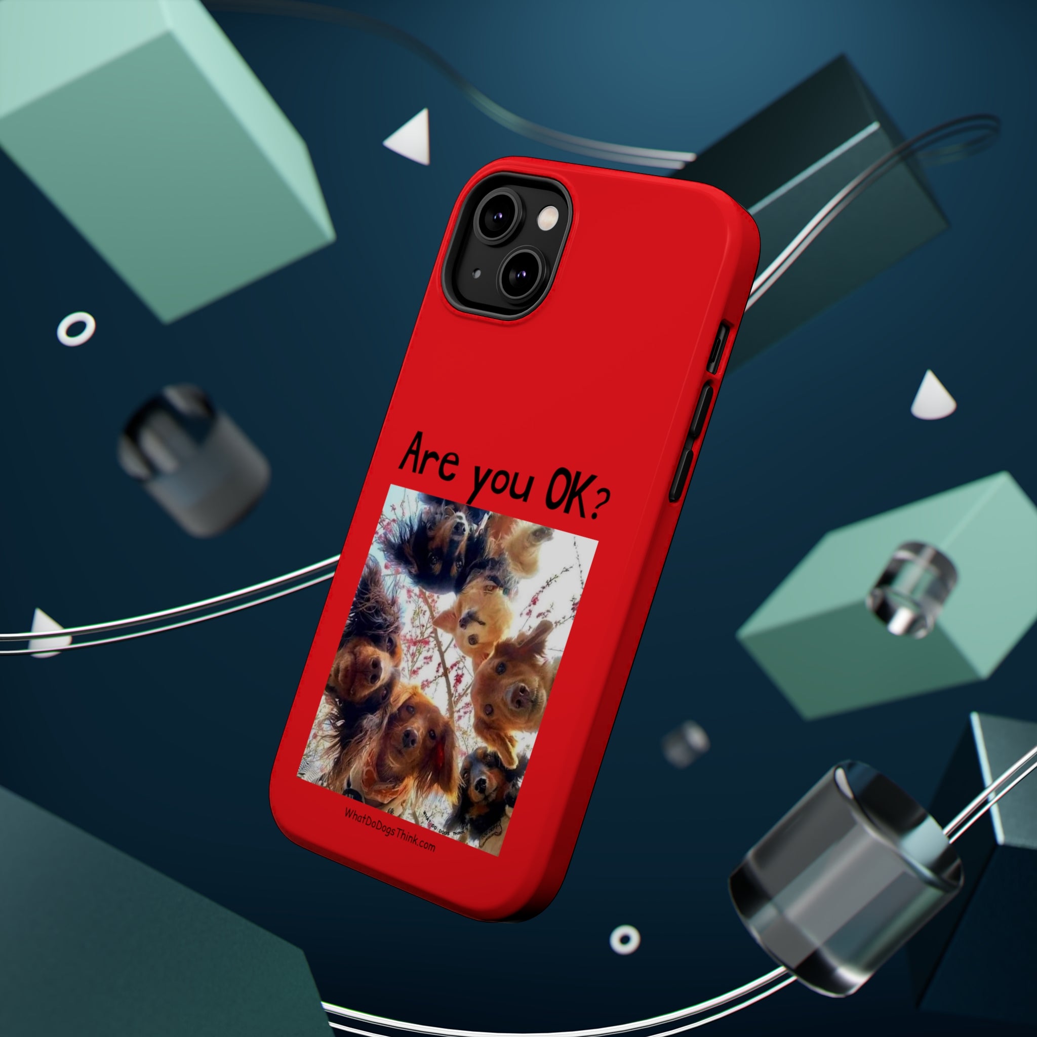 Are you OK? Red MagSafe Tough Cases