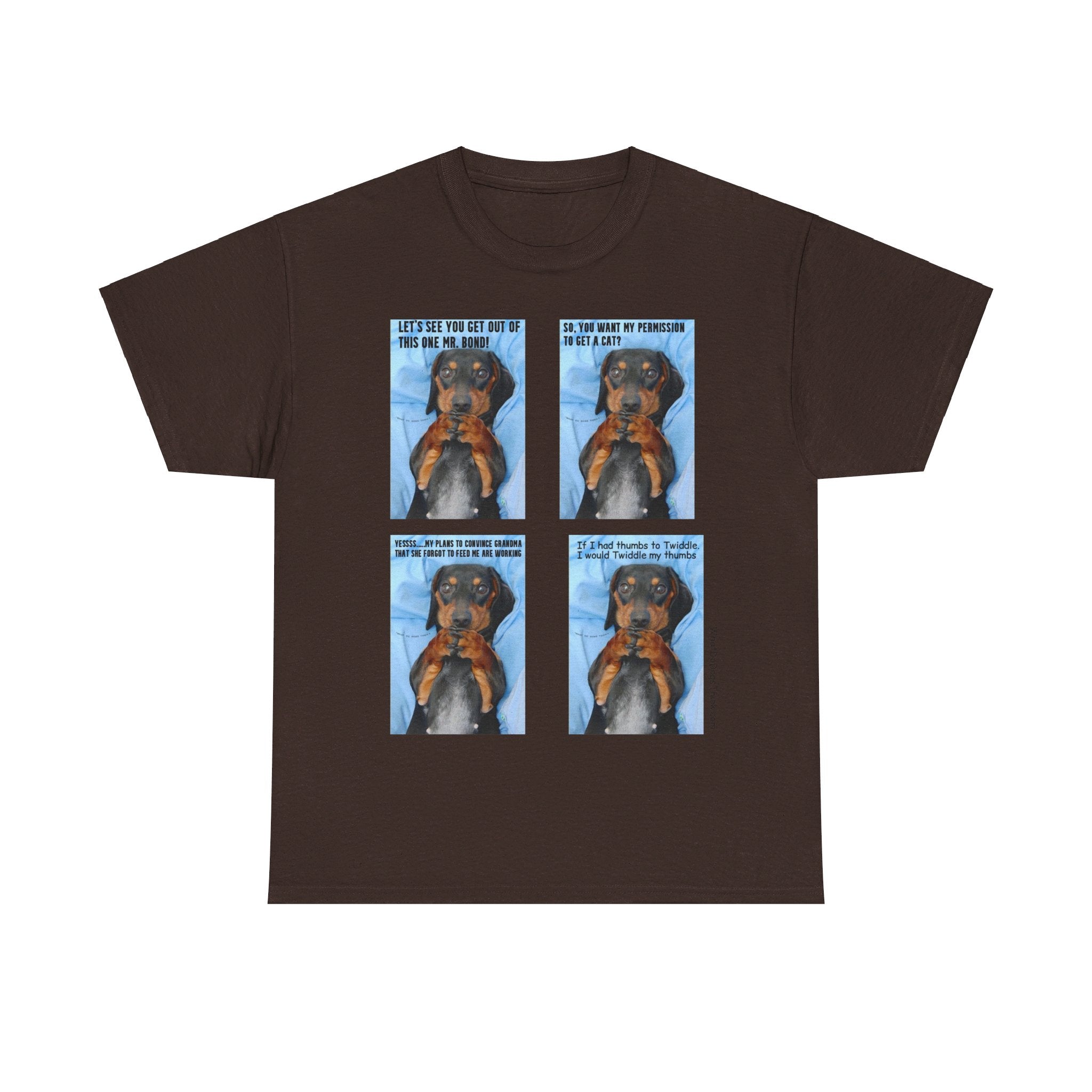 Devious Dachshund T shirt