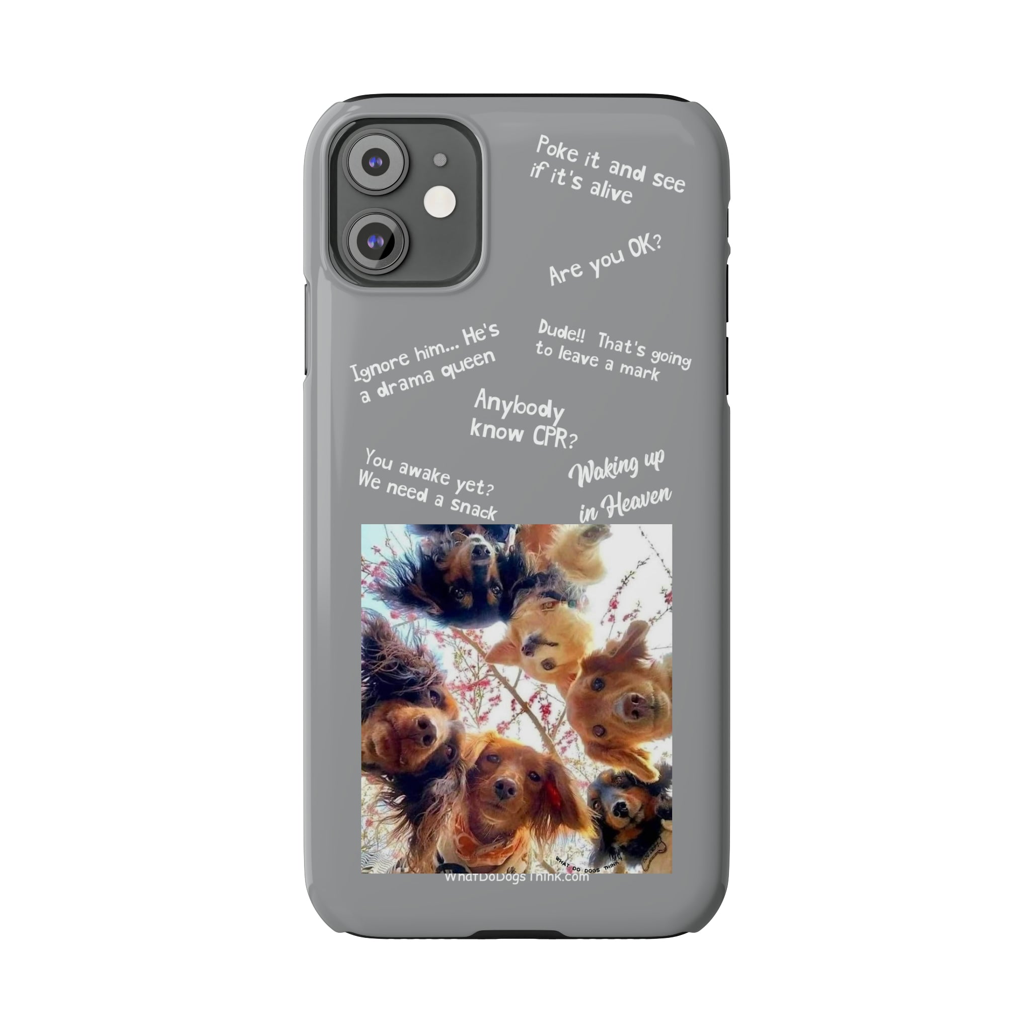 Are You OK? Compilation Grey Slim Phone Cases