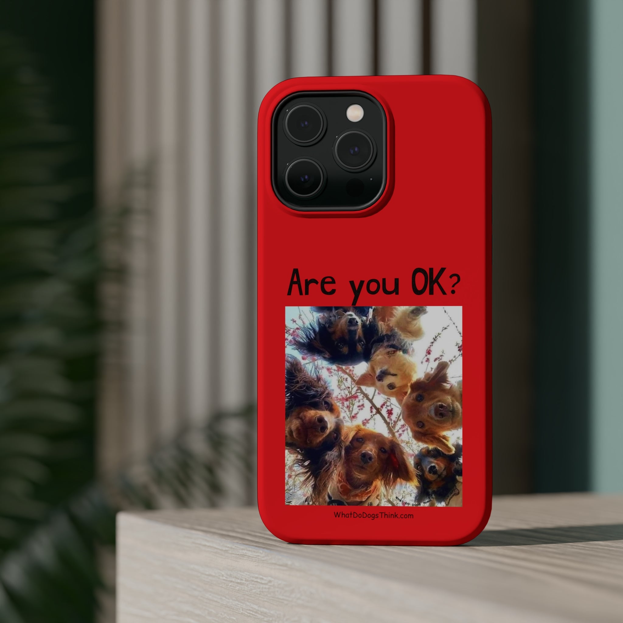 Are you OK? Red MagSafe Tough Cases