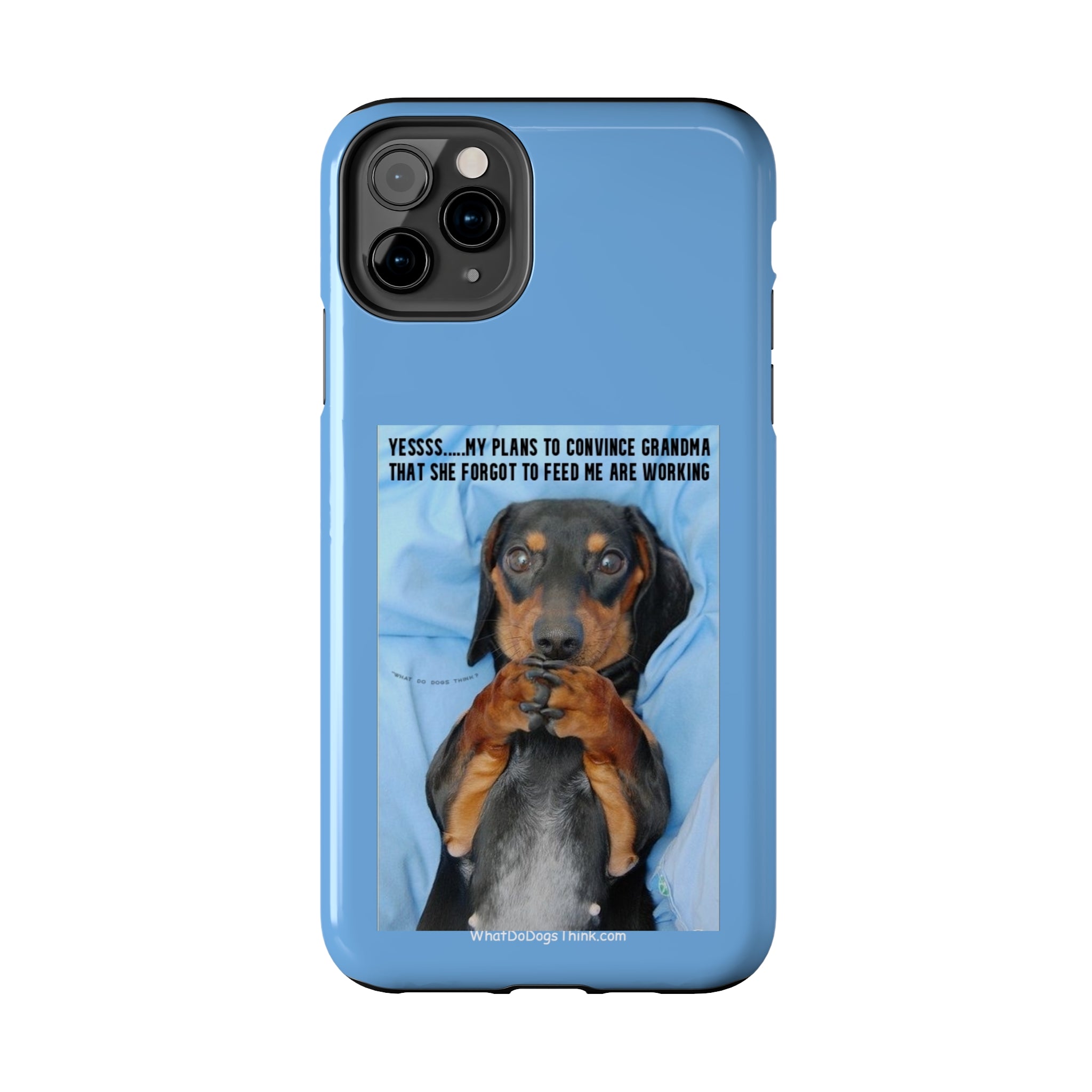 Grandma Blue Tough Phone Cases