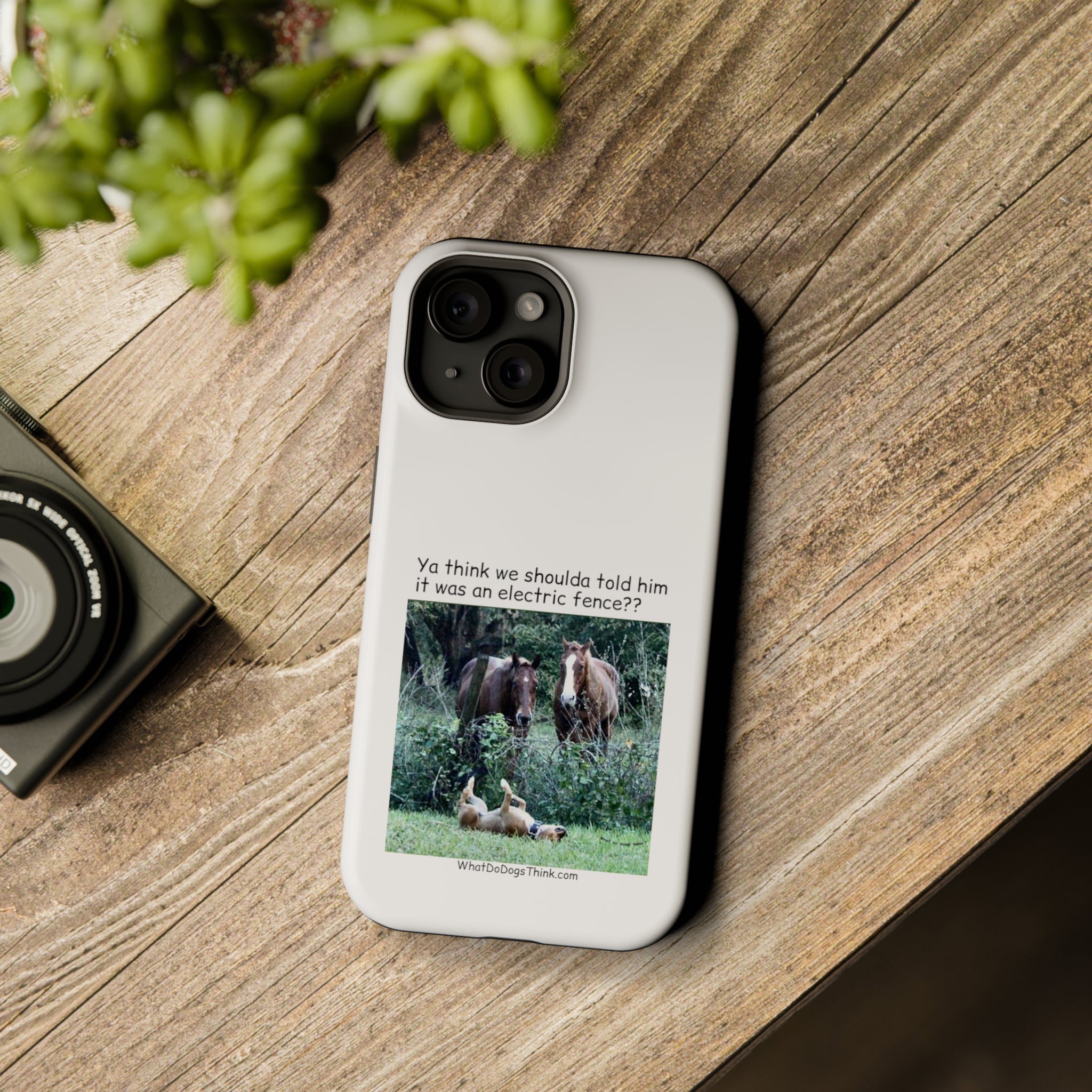 Electric Fence White MagSafe Tough Cases