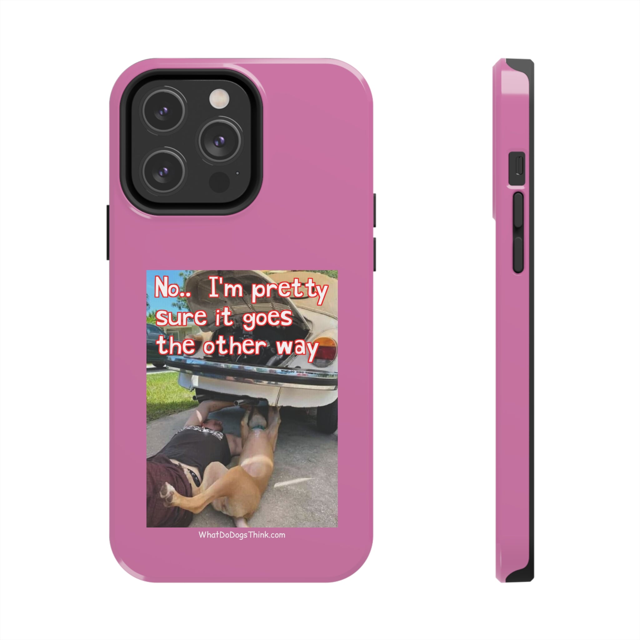 Other Way Pink Tough Phone Cases