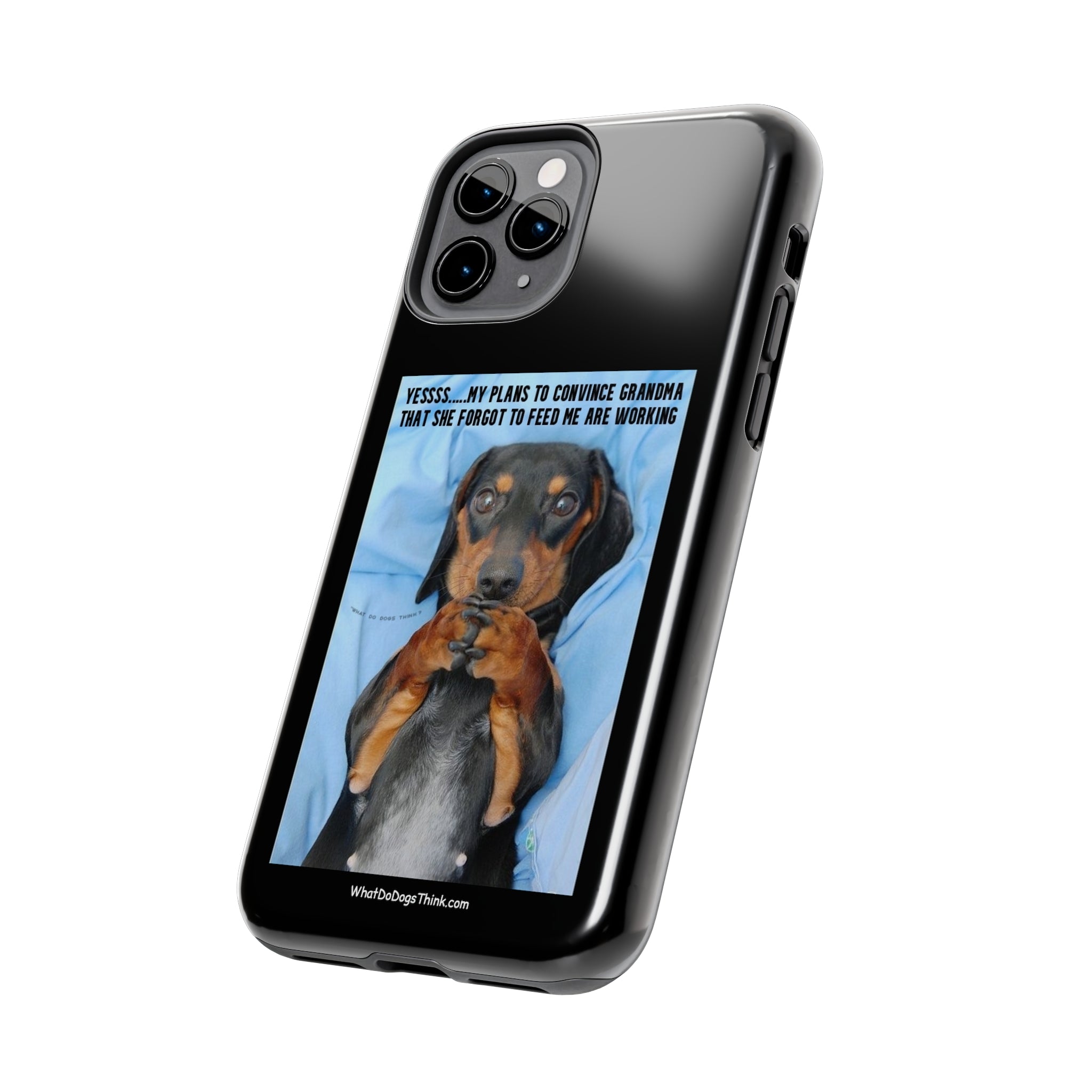 Grandma Black Tough Phone Cases