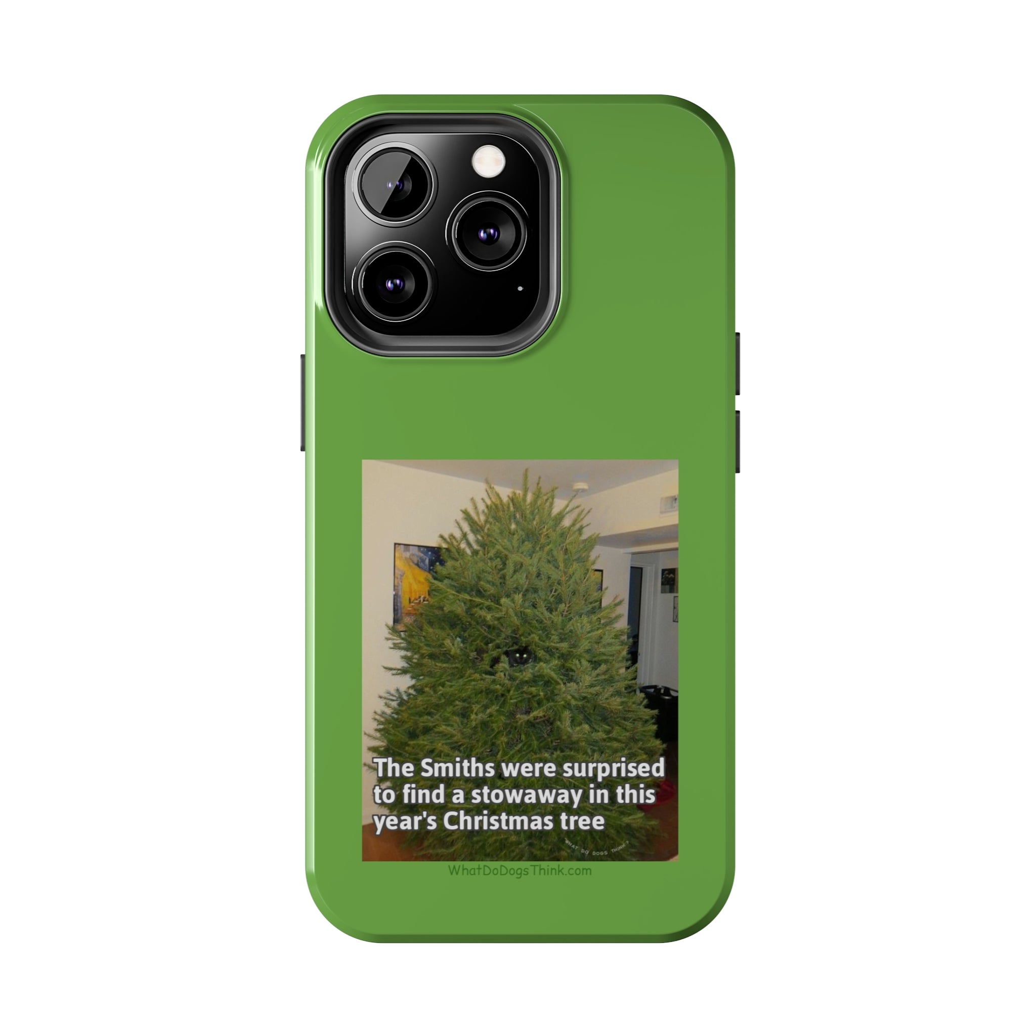 Stowaway Cat Green Tough Phone Cases