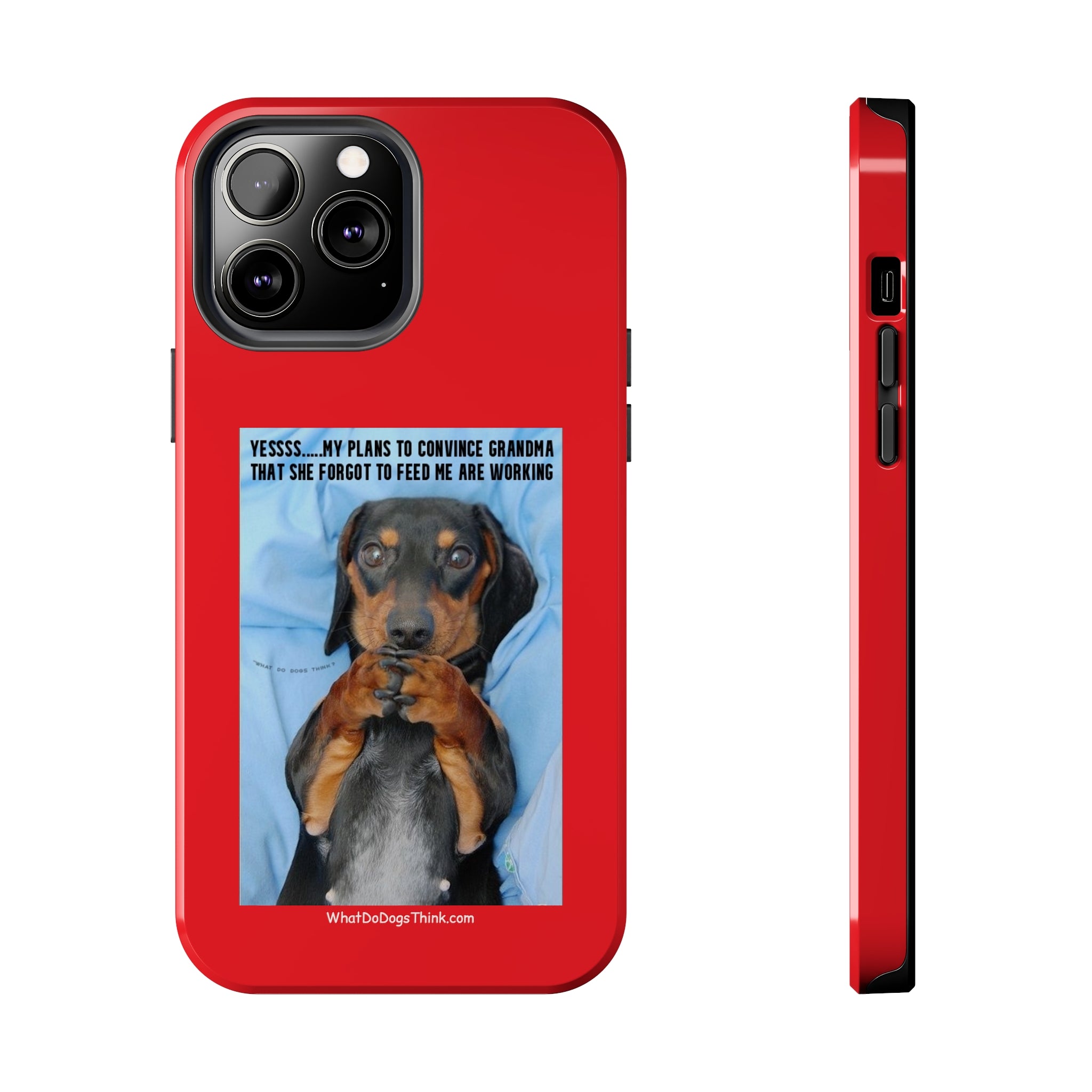 Grandma Red Tough Phone Cases