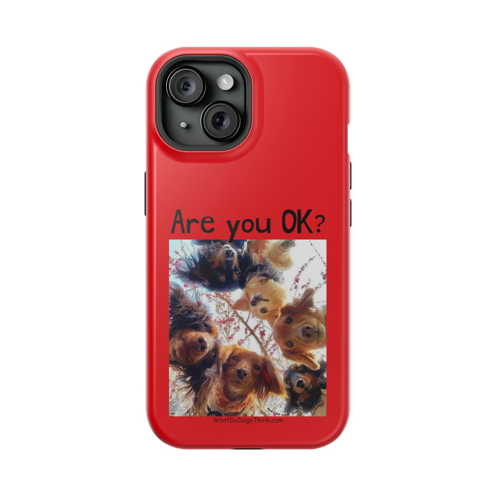 Are you OK? Red MagSafe Tough Cases