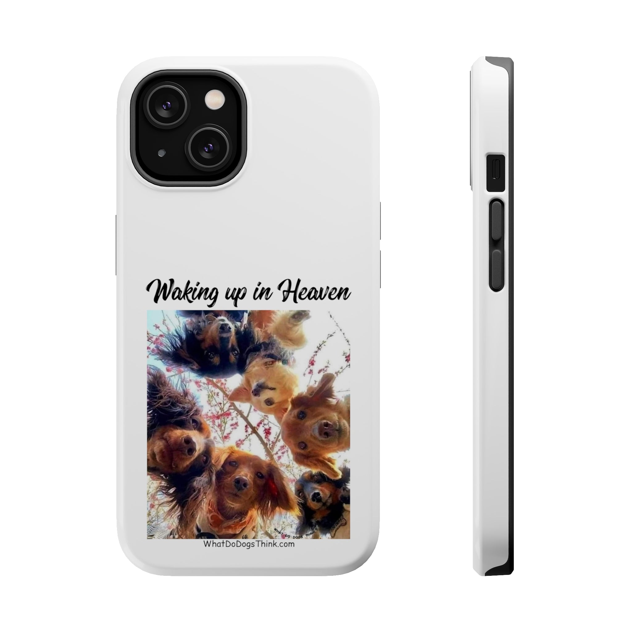 Waking Up In Heaven White MagSafe Tough Cases