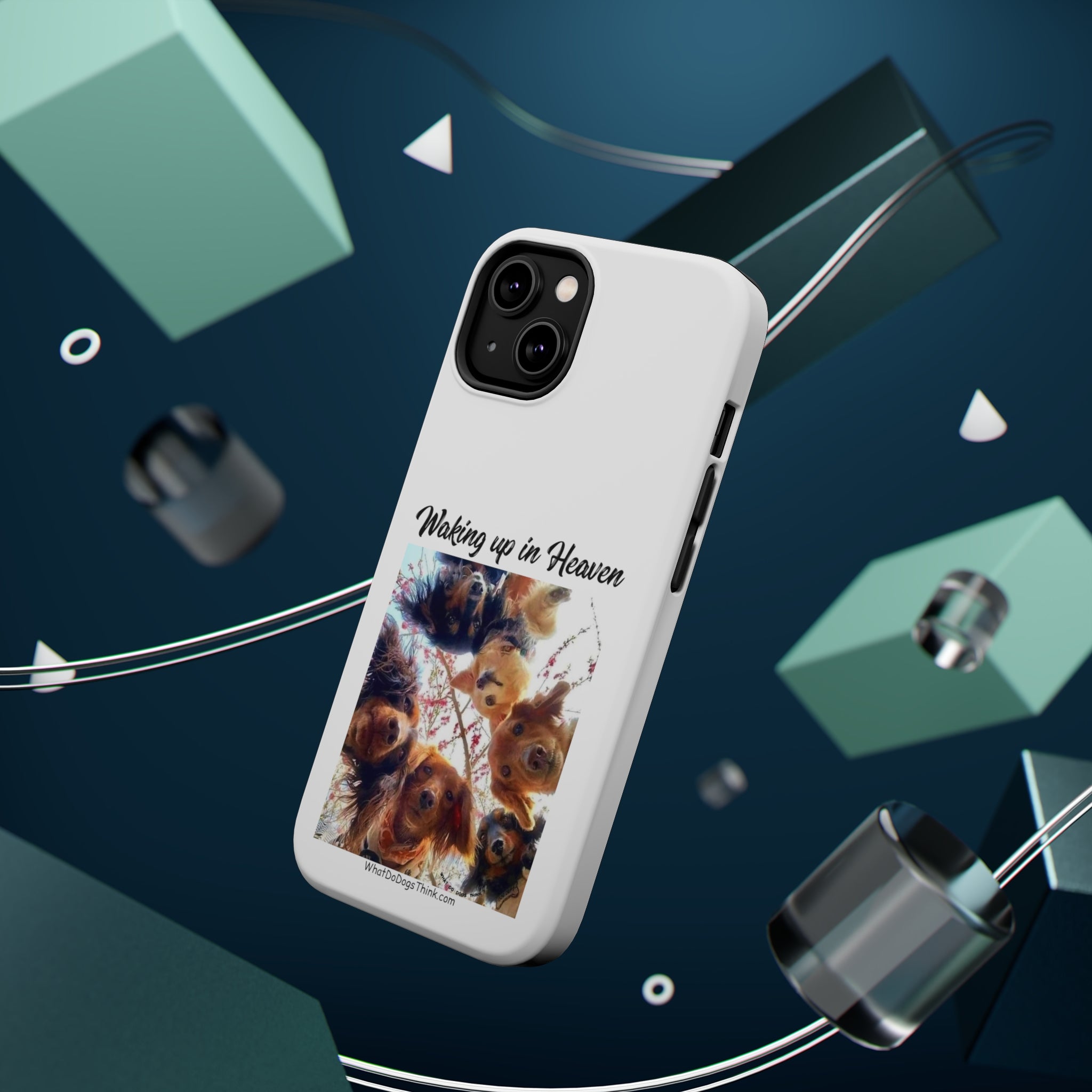 Waking Up In Heaven White MagSafe Tough Cases