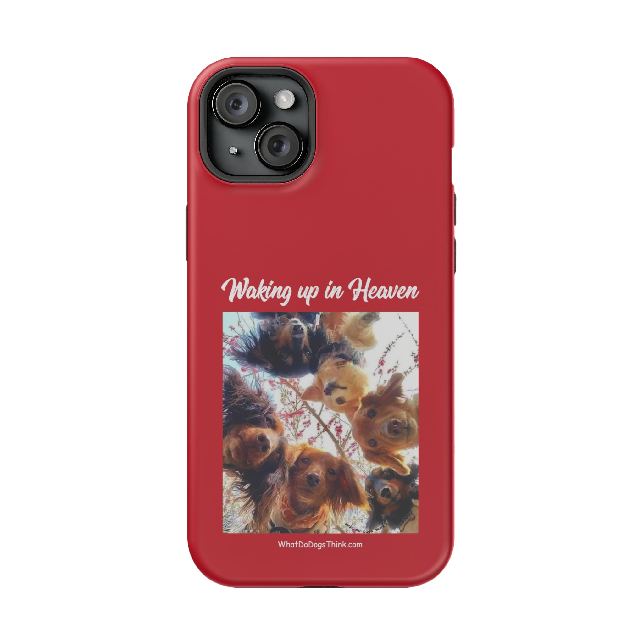 Waking Up In Heaven Red MagSafe Tough Cases