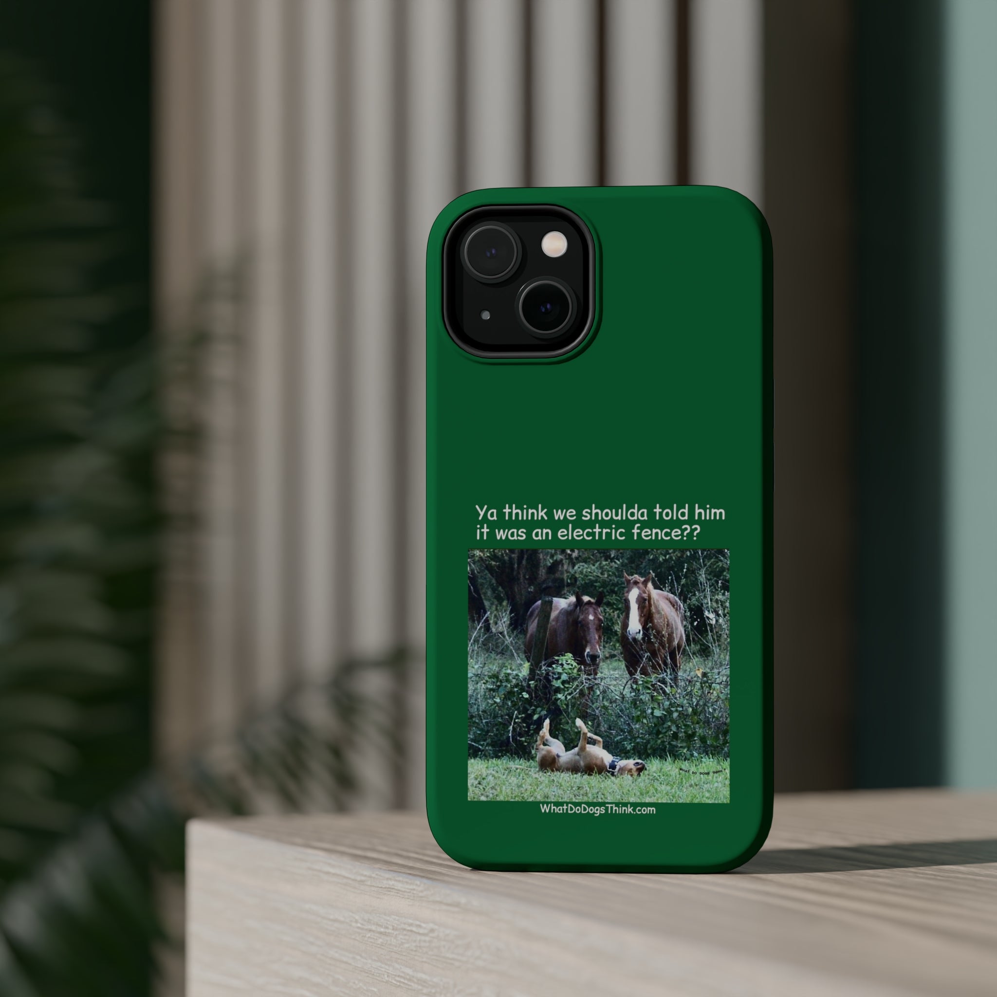 Electric Fence Green MagSafe Tough Cases