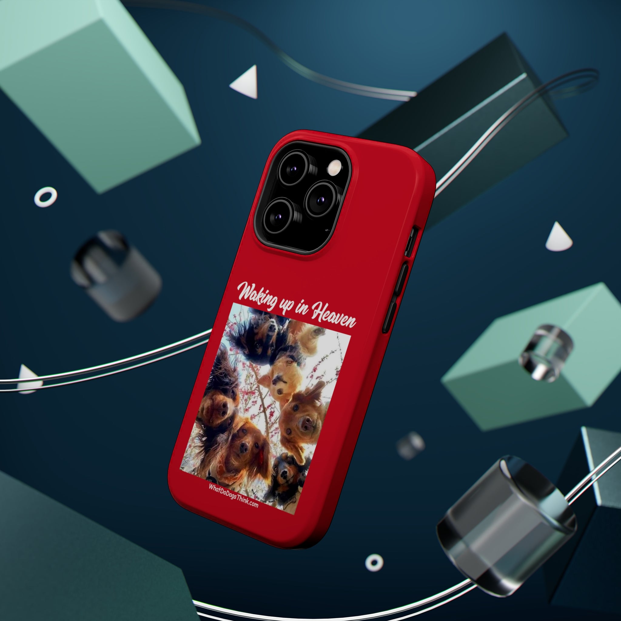 Waking Up In Heaven Red MagSafe Tough Cases