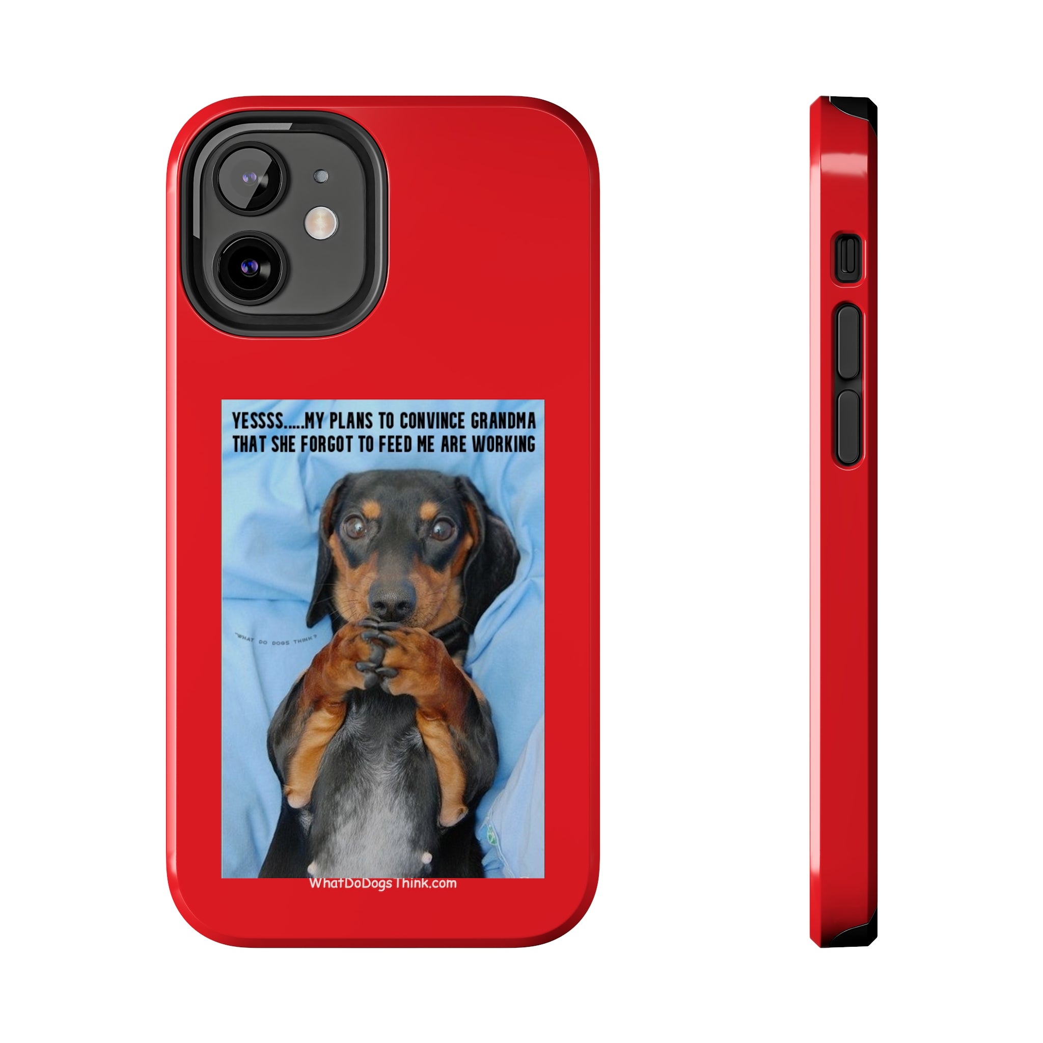 Grandma Red Tough Phone Cases
