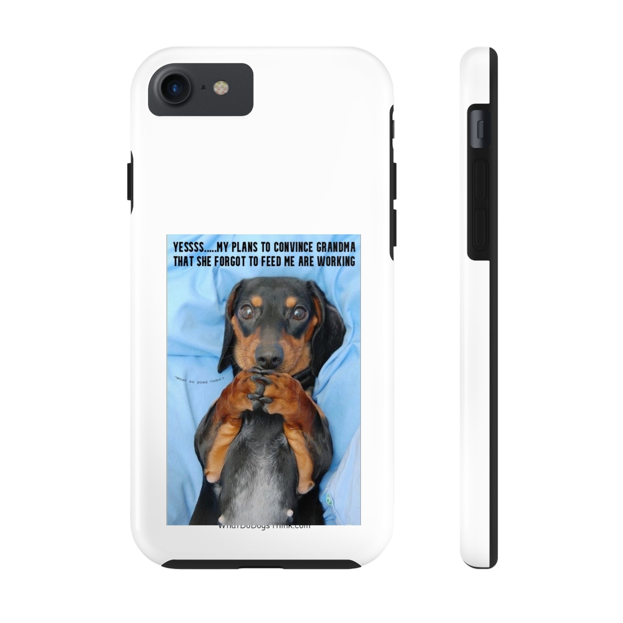 Grandma White Tough Phone Cases