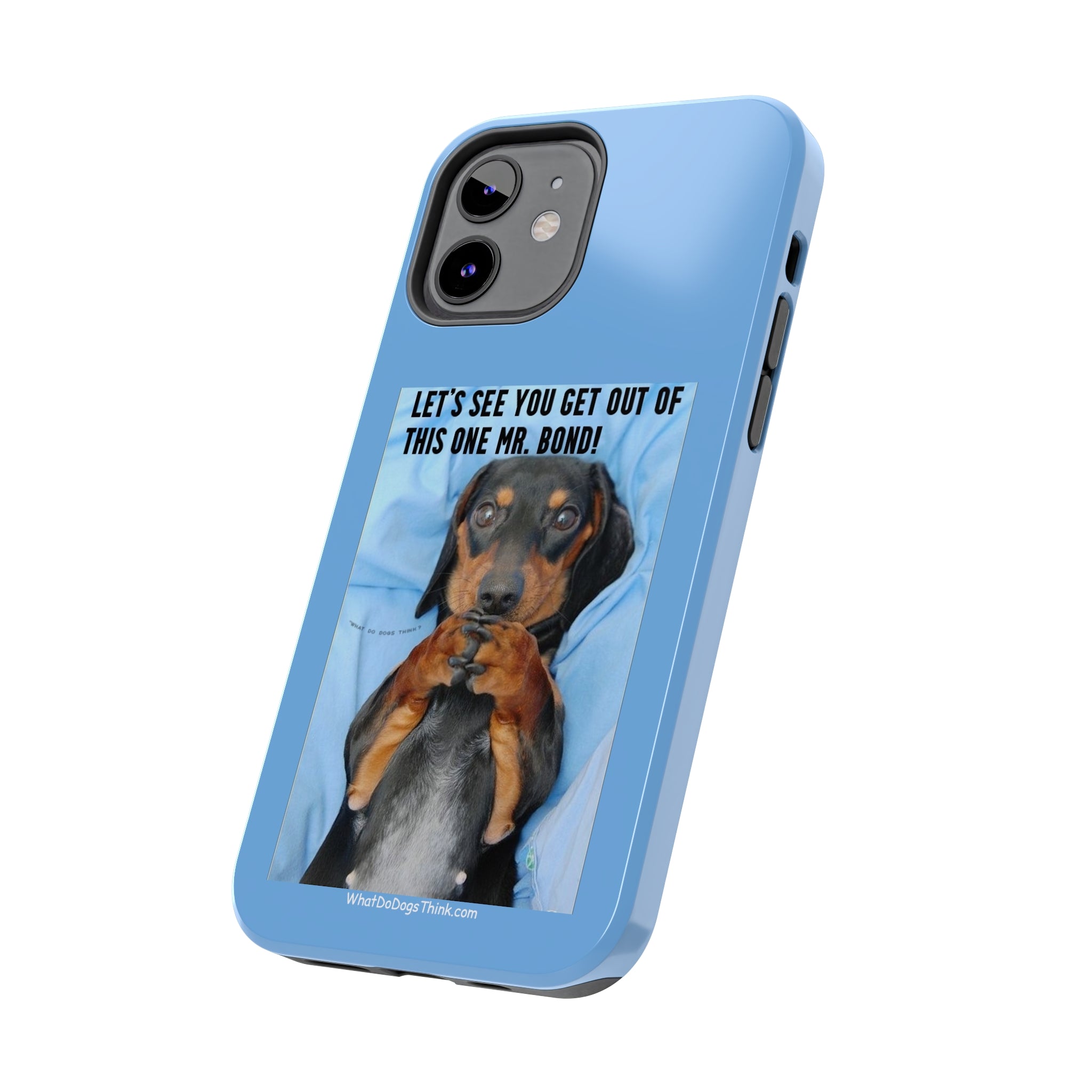 Mr Bond Blue Tough Phone Cases