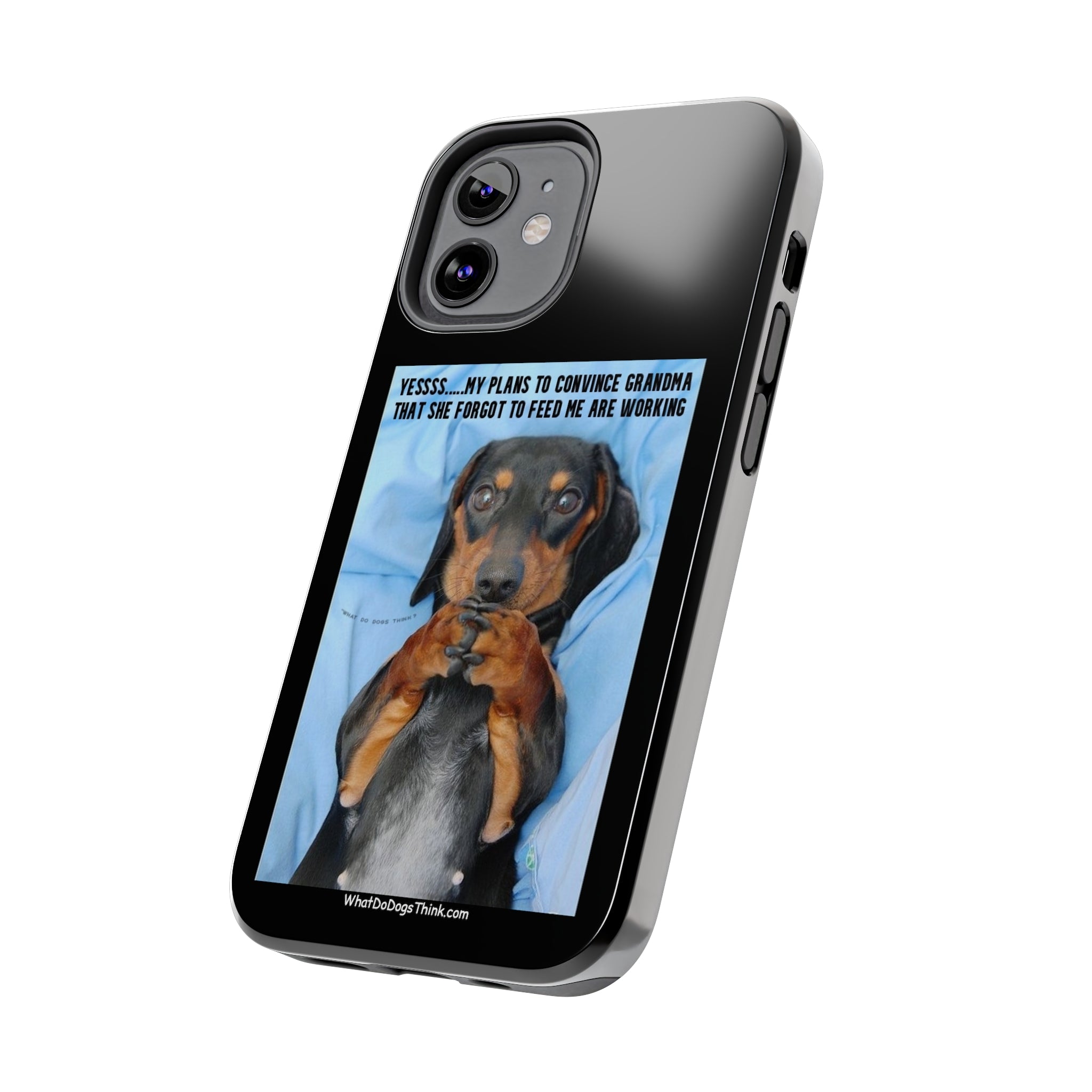 Grandma Black Tough Phone Cases