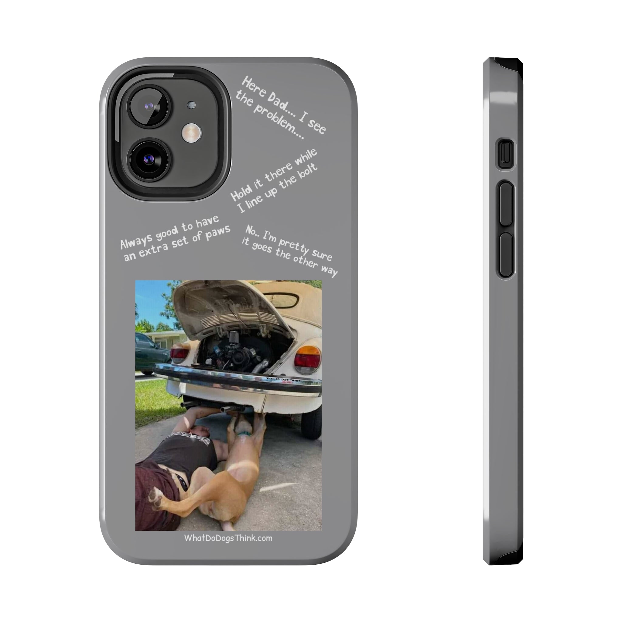 Bug Helper Compilation Grey Tough Phone Cases
