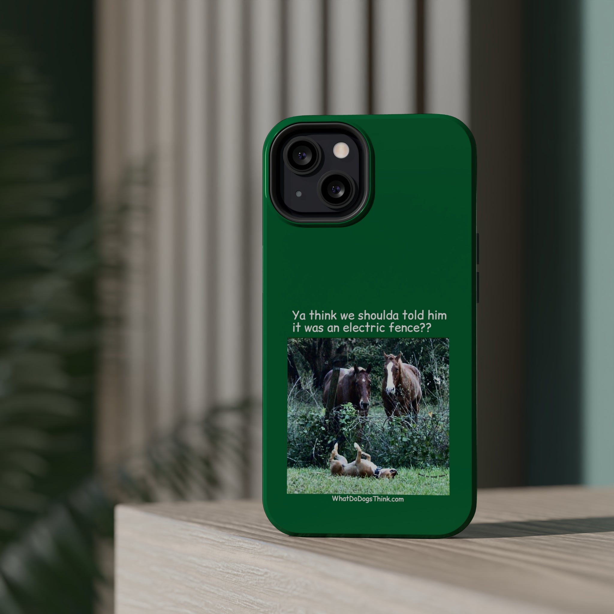 Electric Fence Green MagSafe Tough Cases