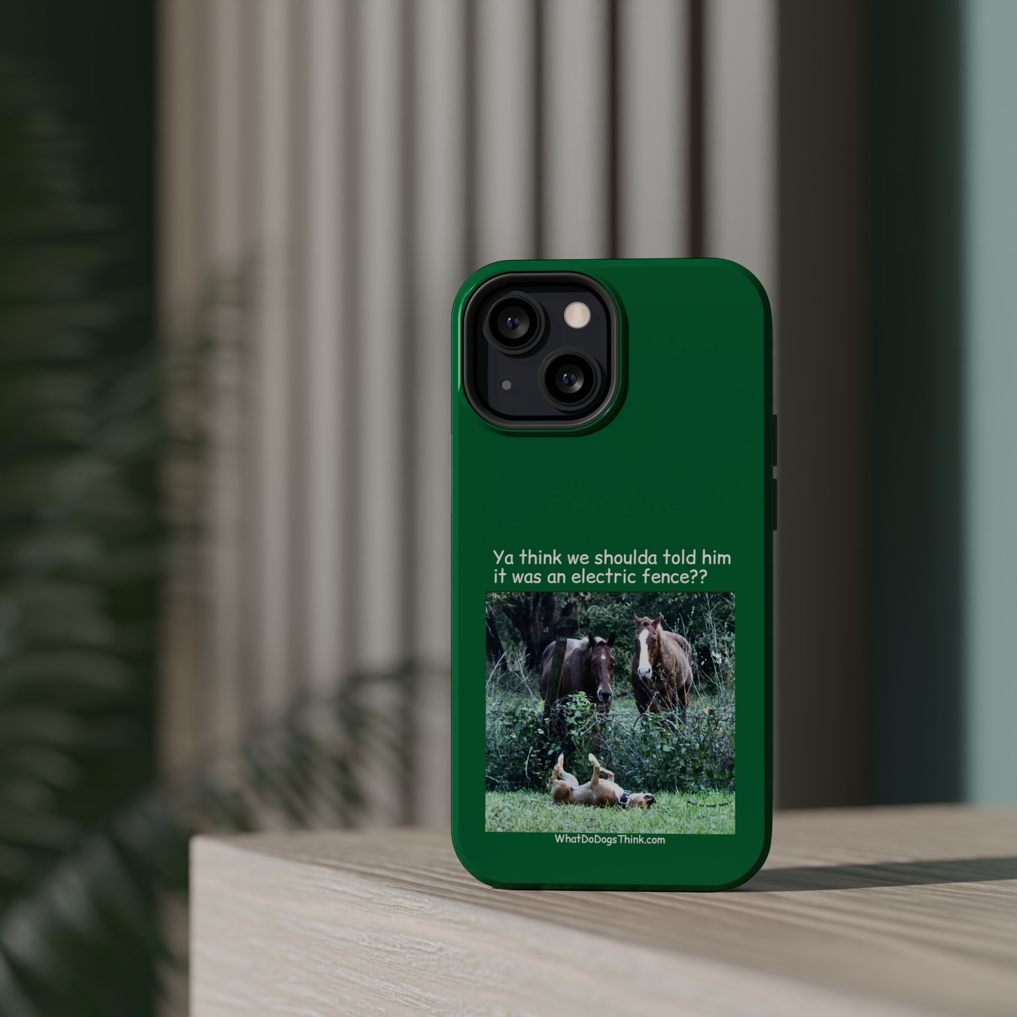 Electric Fence Green MagSafe Tough Cases