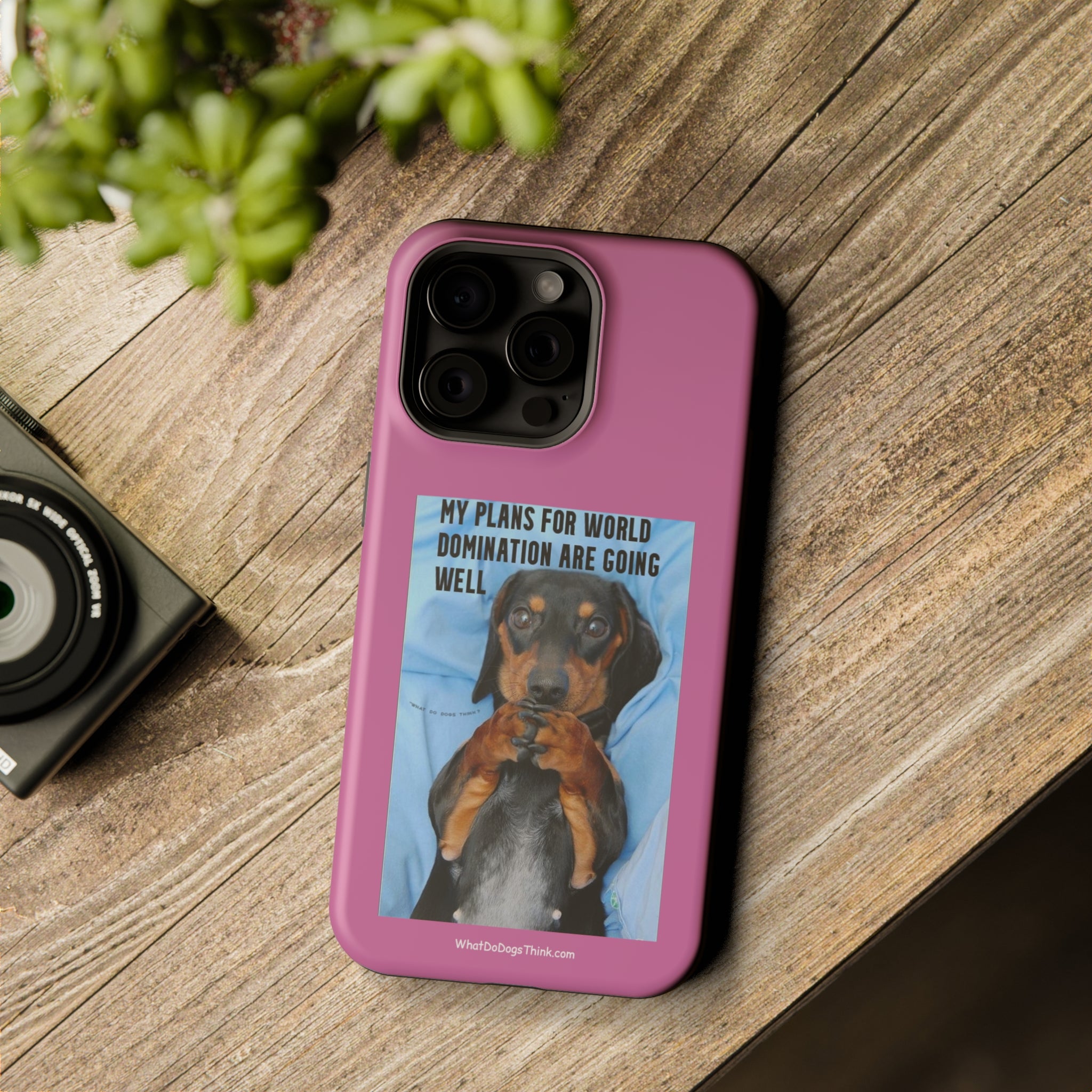 World Domination Pink MagSafe Tough Cases