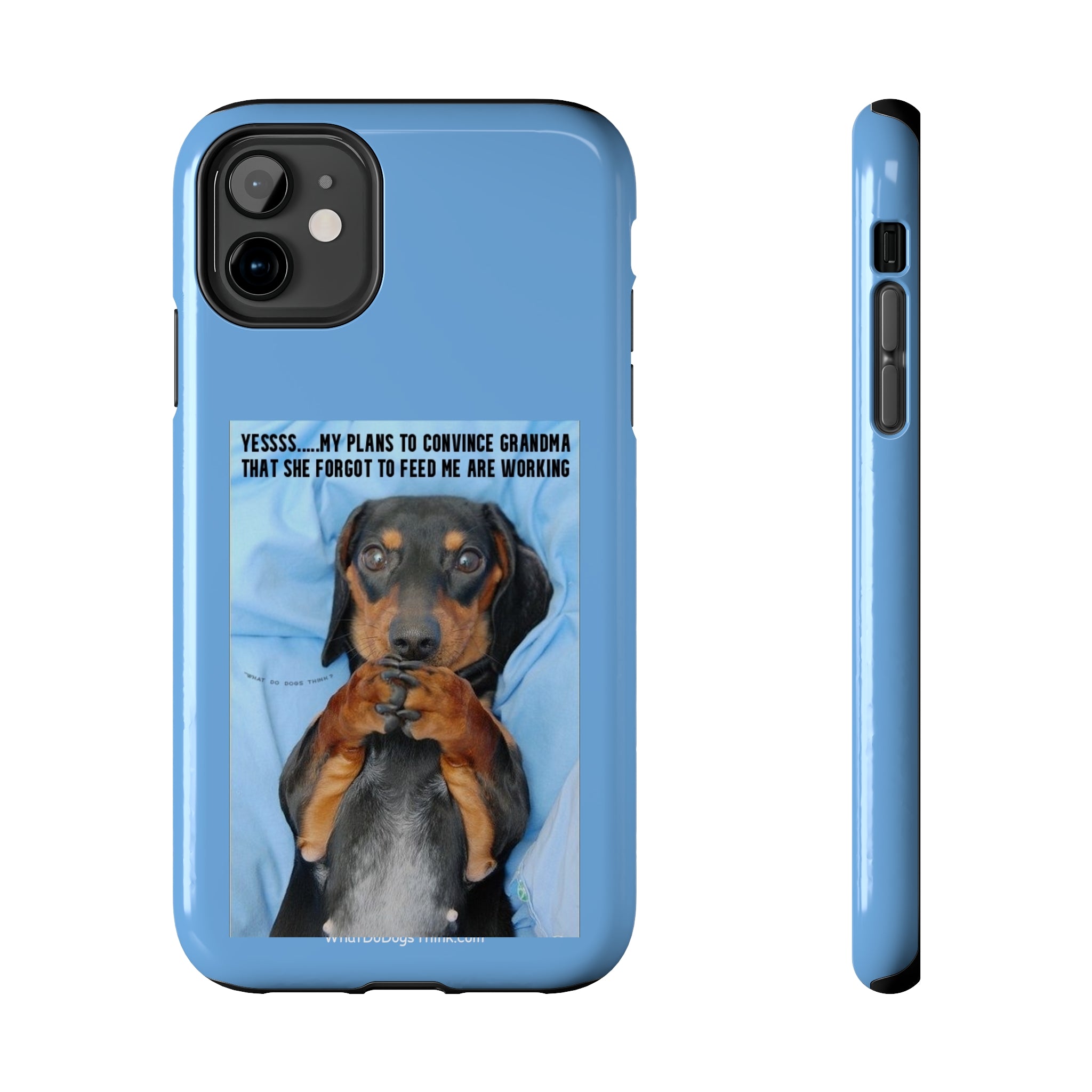 Grandma Blue Tough Phone Cases