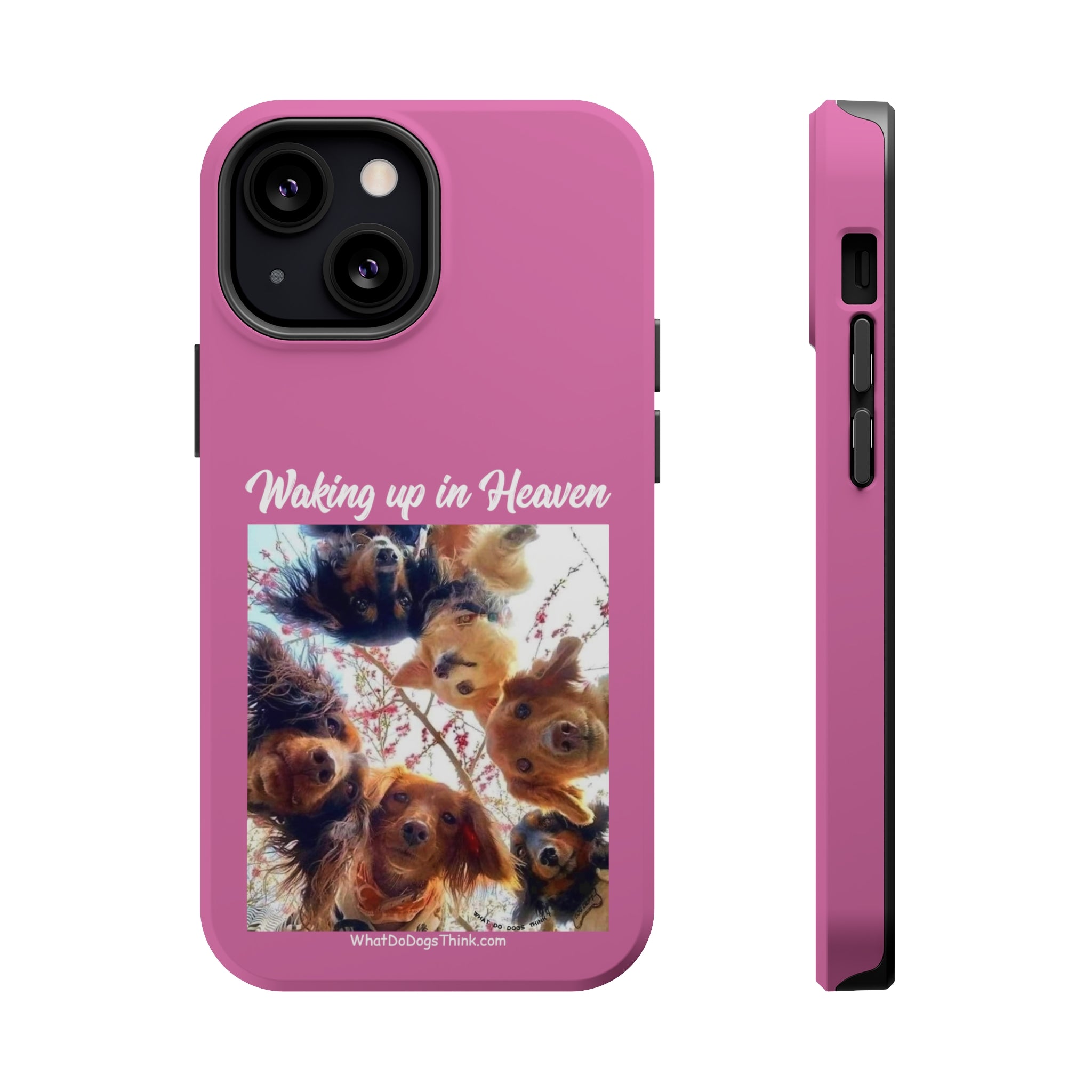 Waking Up In Heaven Pink MagSafe Tough Cases